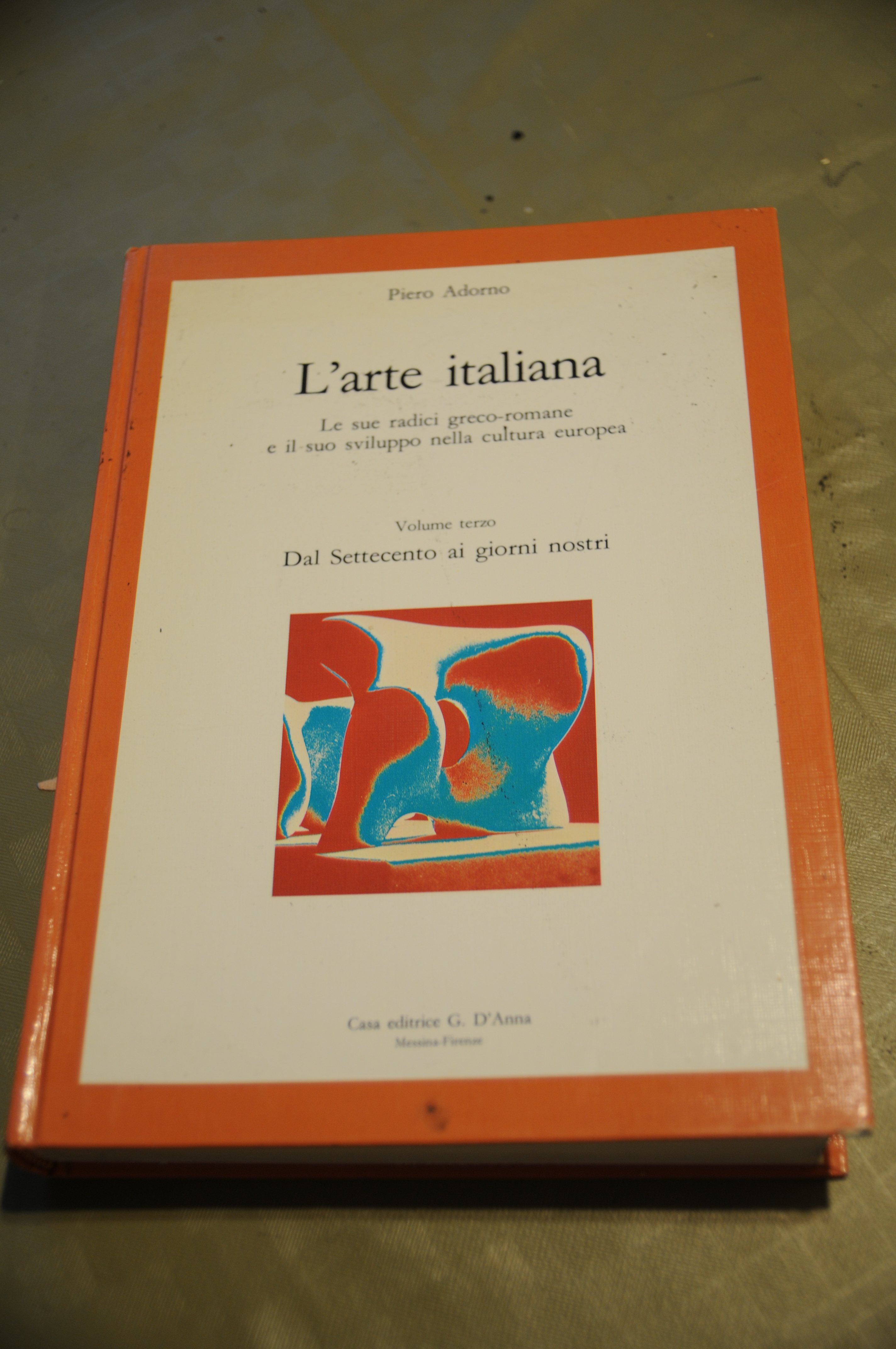 l'arte italiana vol. terzo dal settecento ai giorni nostri NUOVO