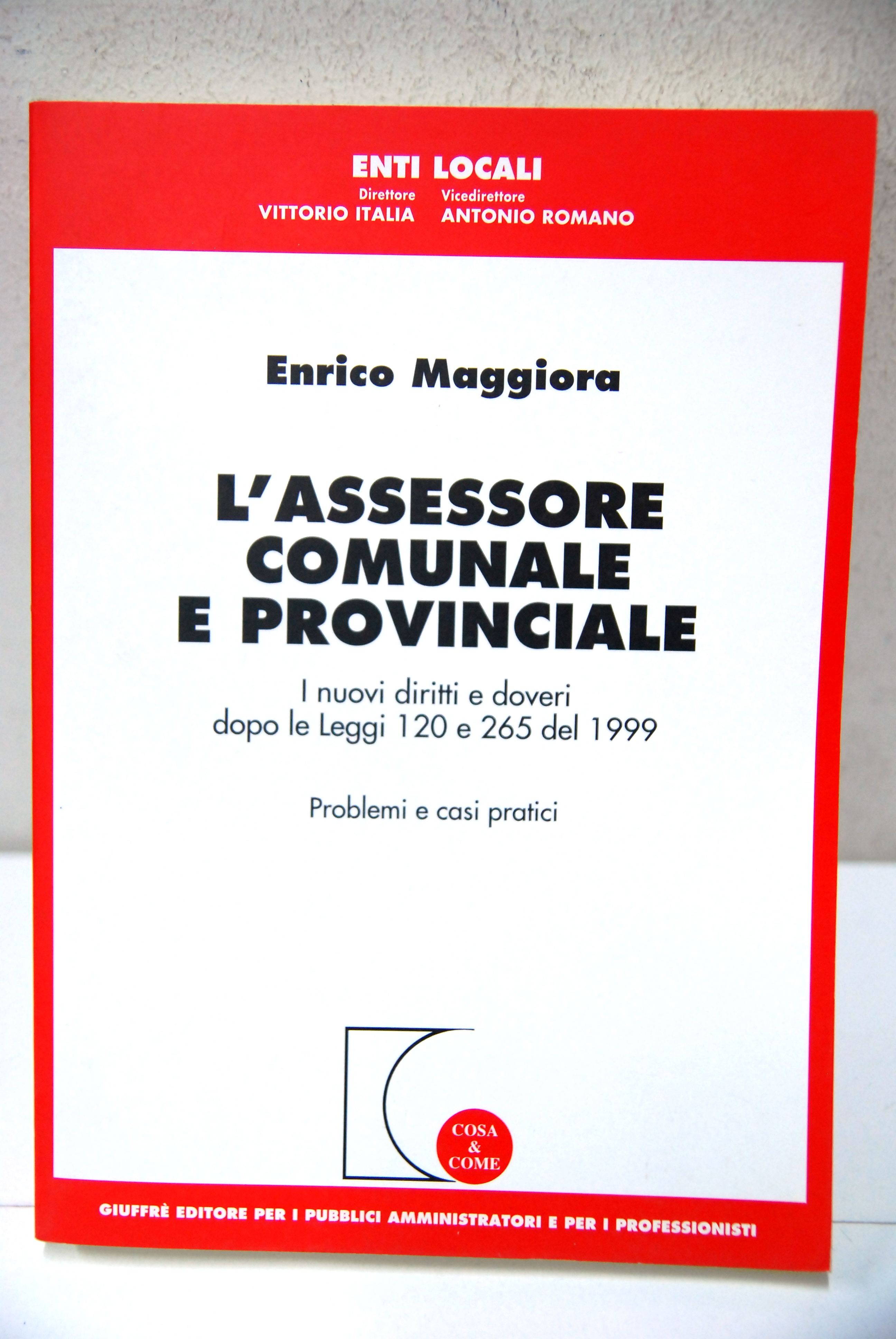 L'assessore comunale e provinciale