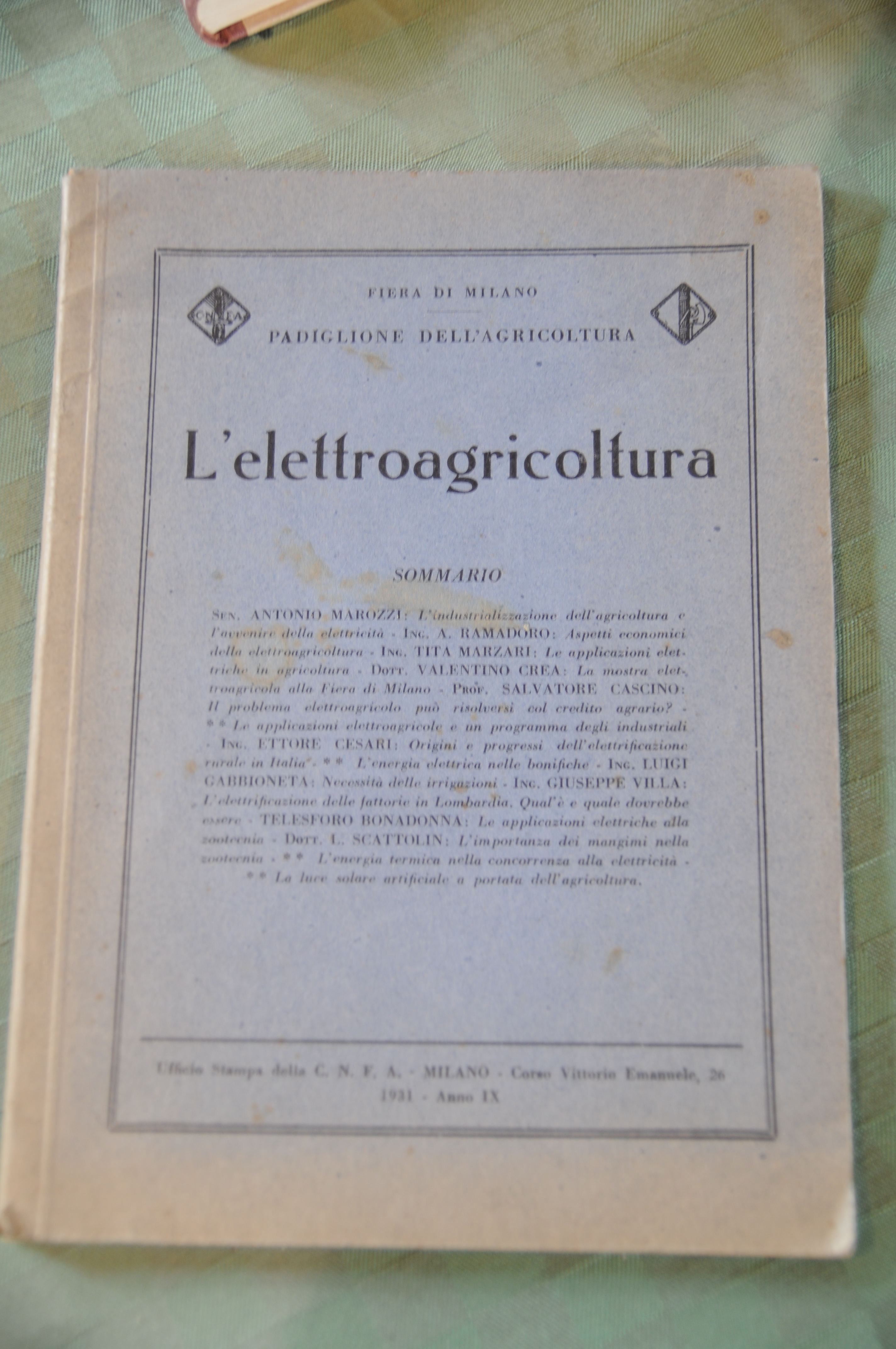 l'elettroagricoltura NUOVISSIMO