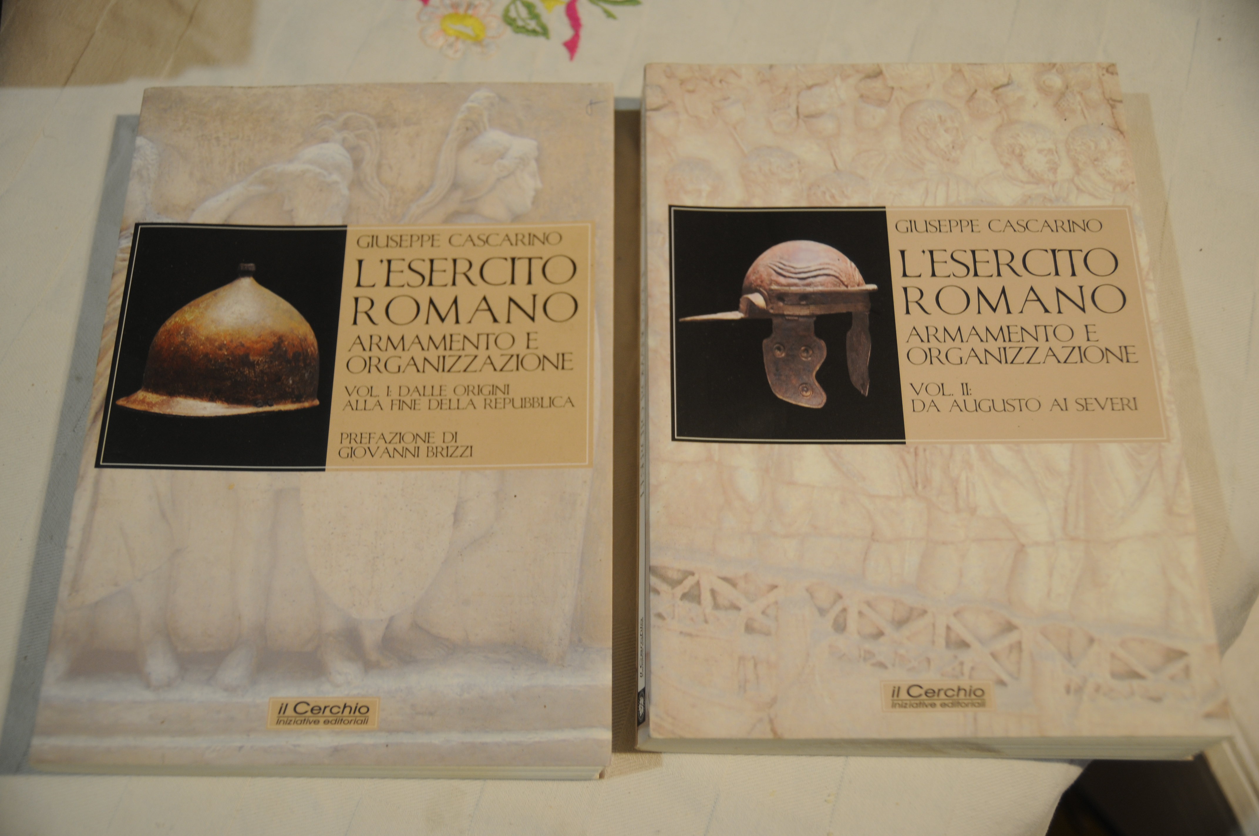 l'esercito romano 2 voll. opera cpl. NUOVI (sigla di possesso)