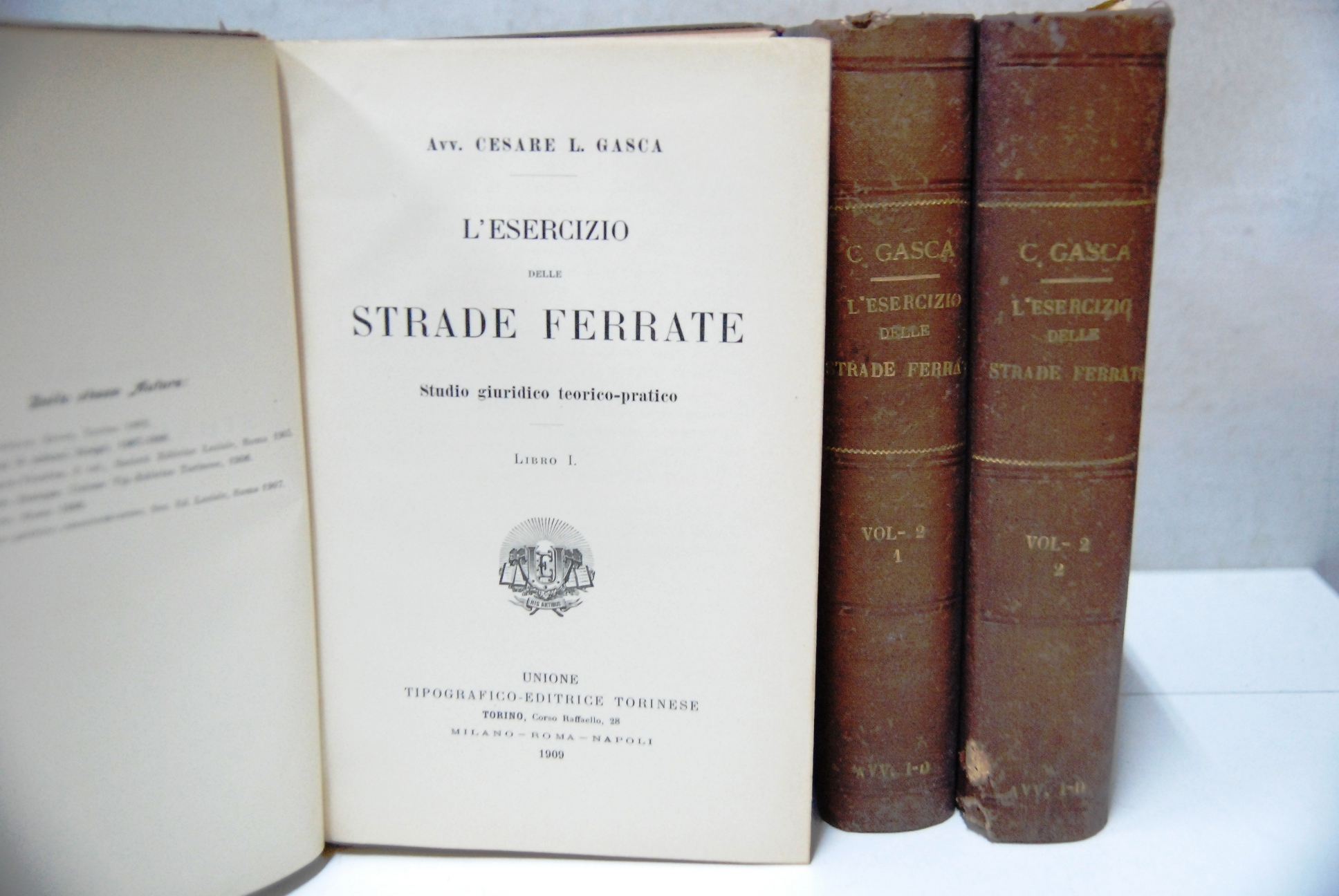 L'esercizio delle strade ferrate studio giuridico teorico pratico ? 2 …