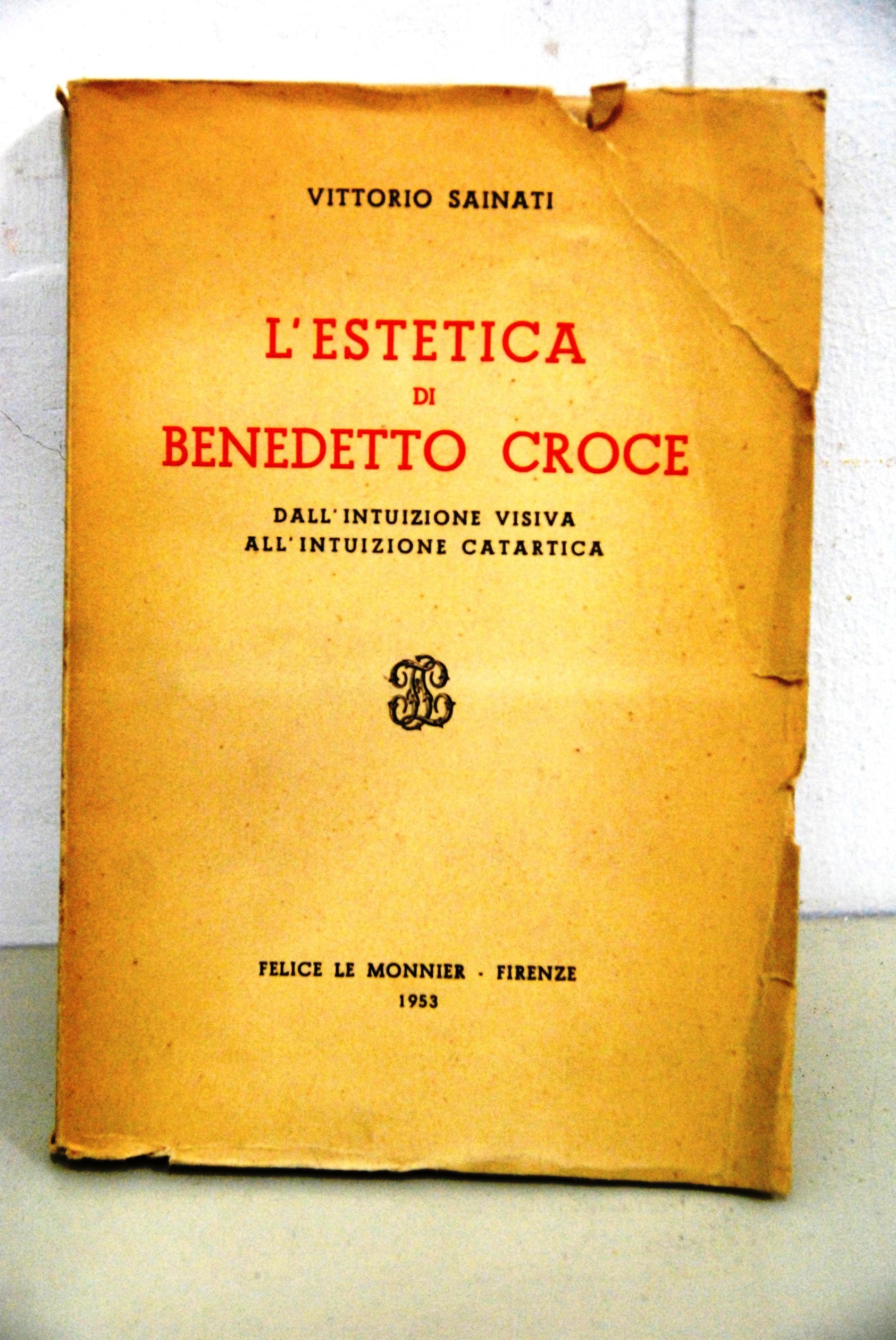 l'estetica di benedetto croce