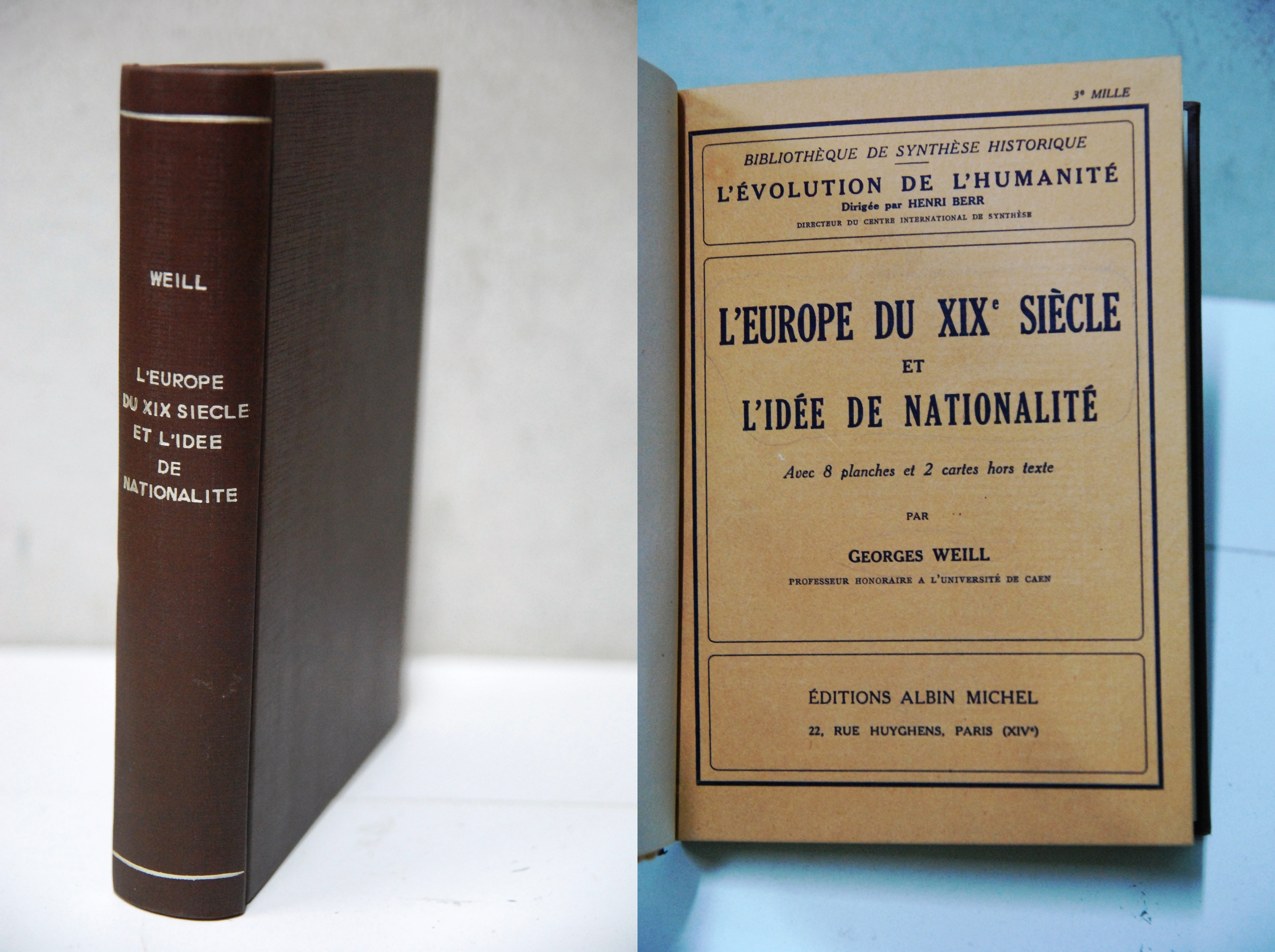 l'europe du xix siecle et l'idee de nationalite NEW