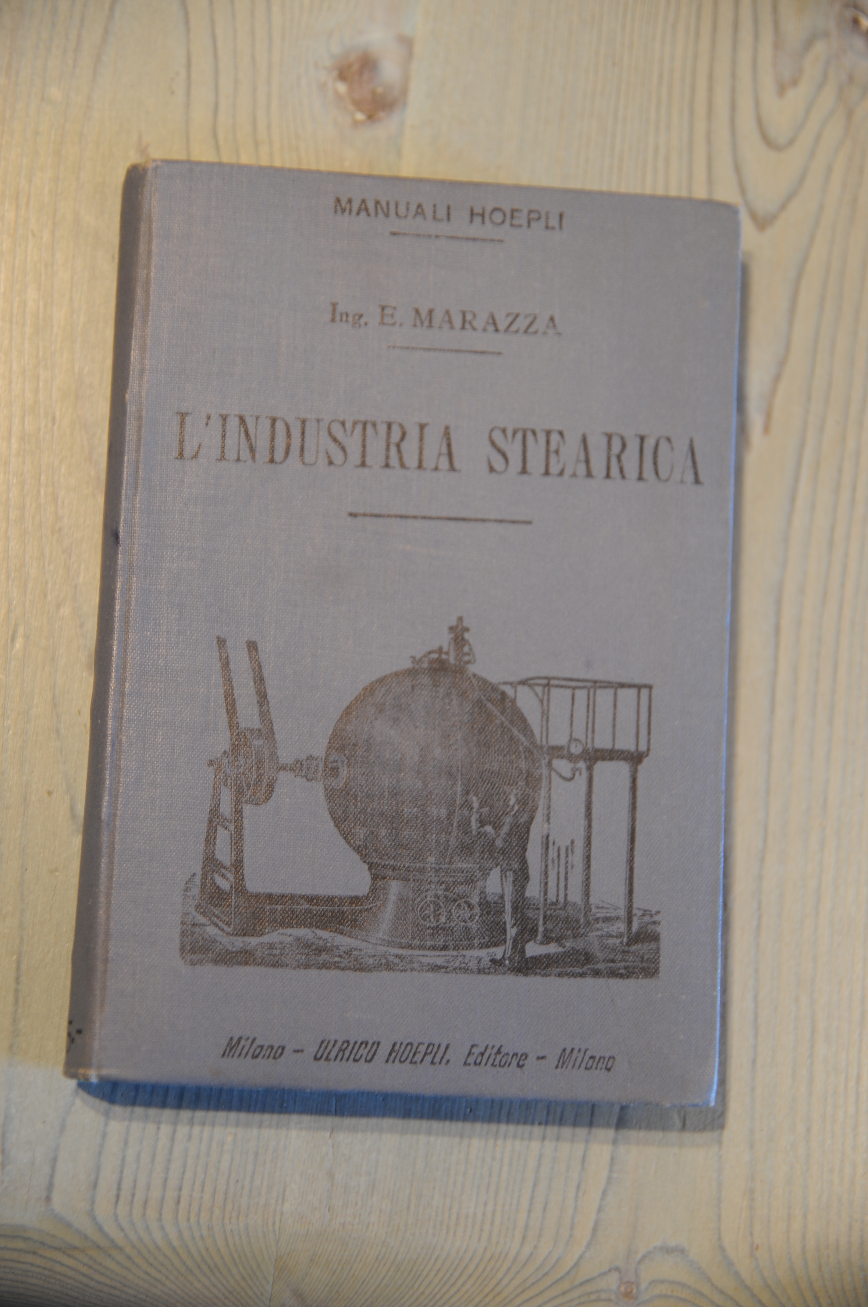 l'industria stearica manuali hoepli NUOVISSIMO