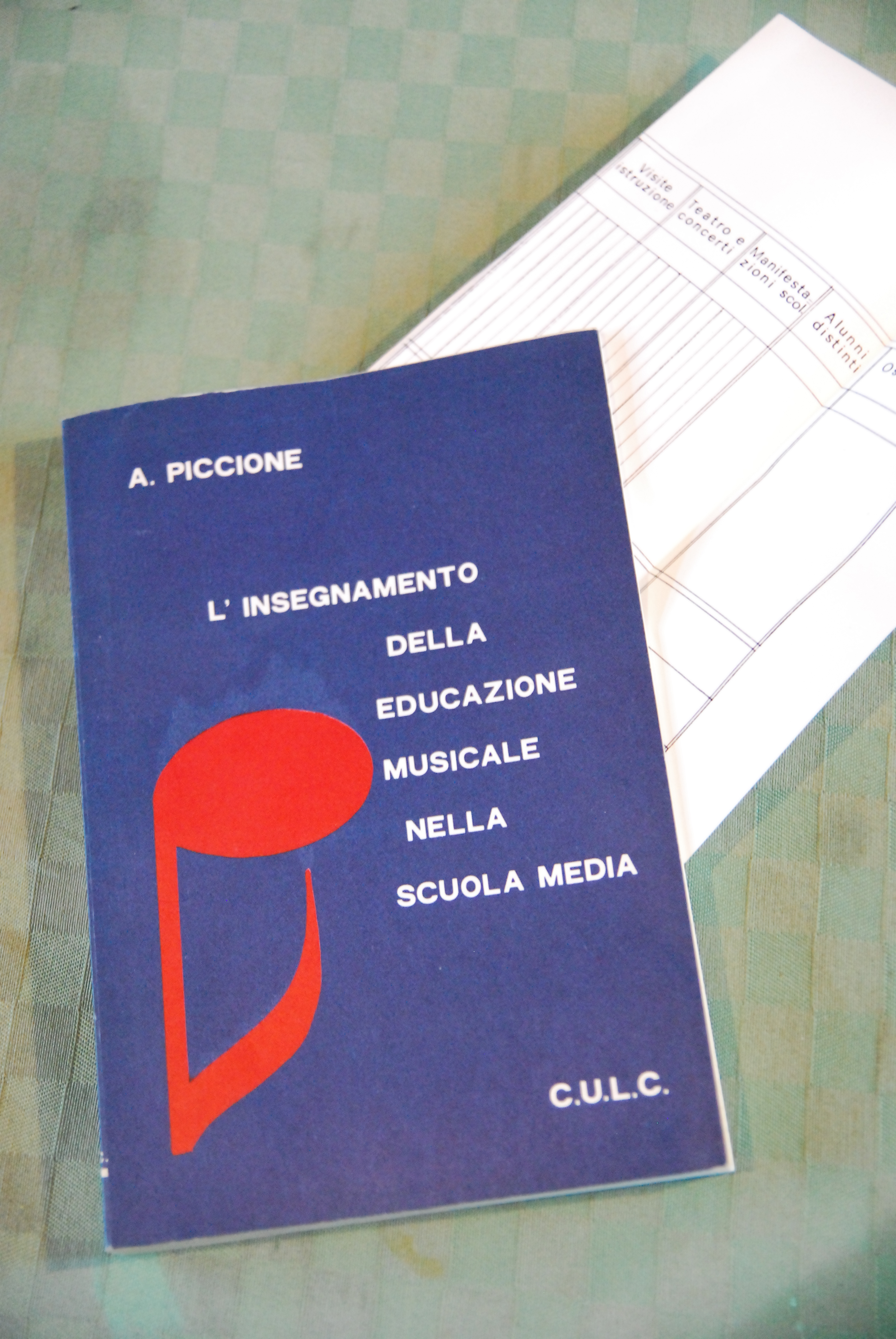 l'INSEGNAMENTO della educazione musicale nella scuola media NUOVO