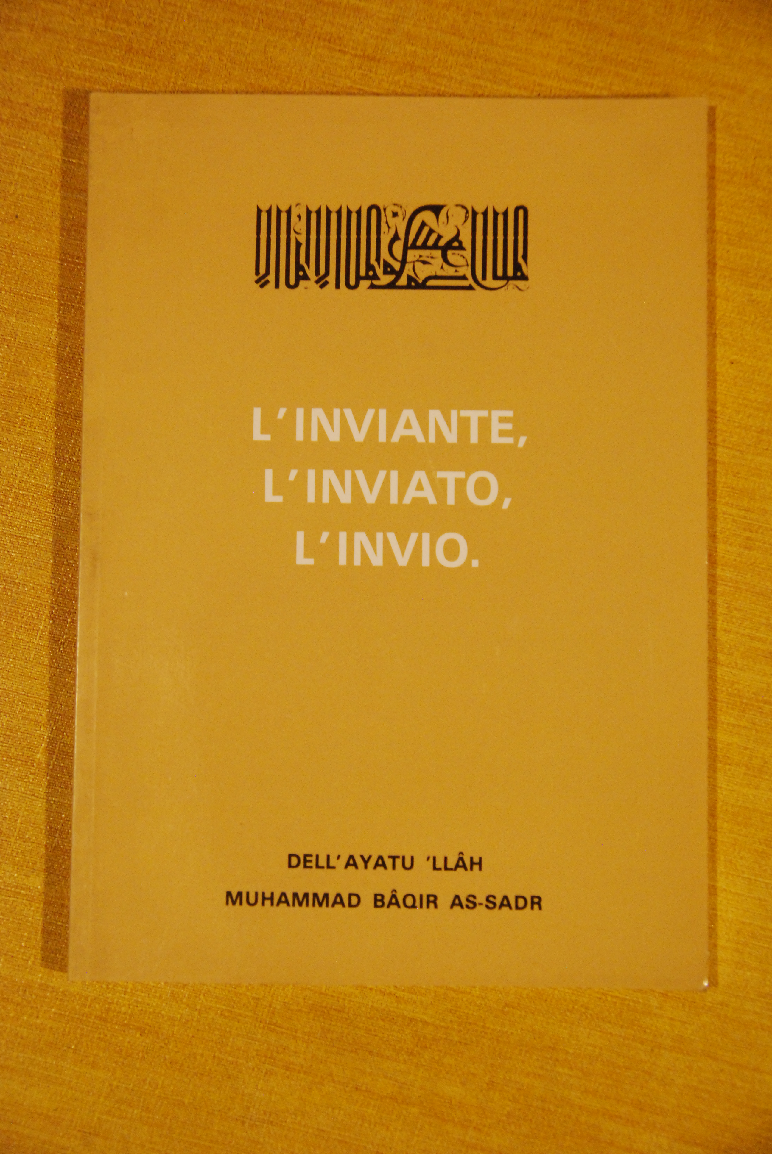 l'inviante l'inviato l'invio