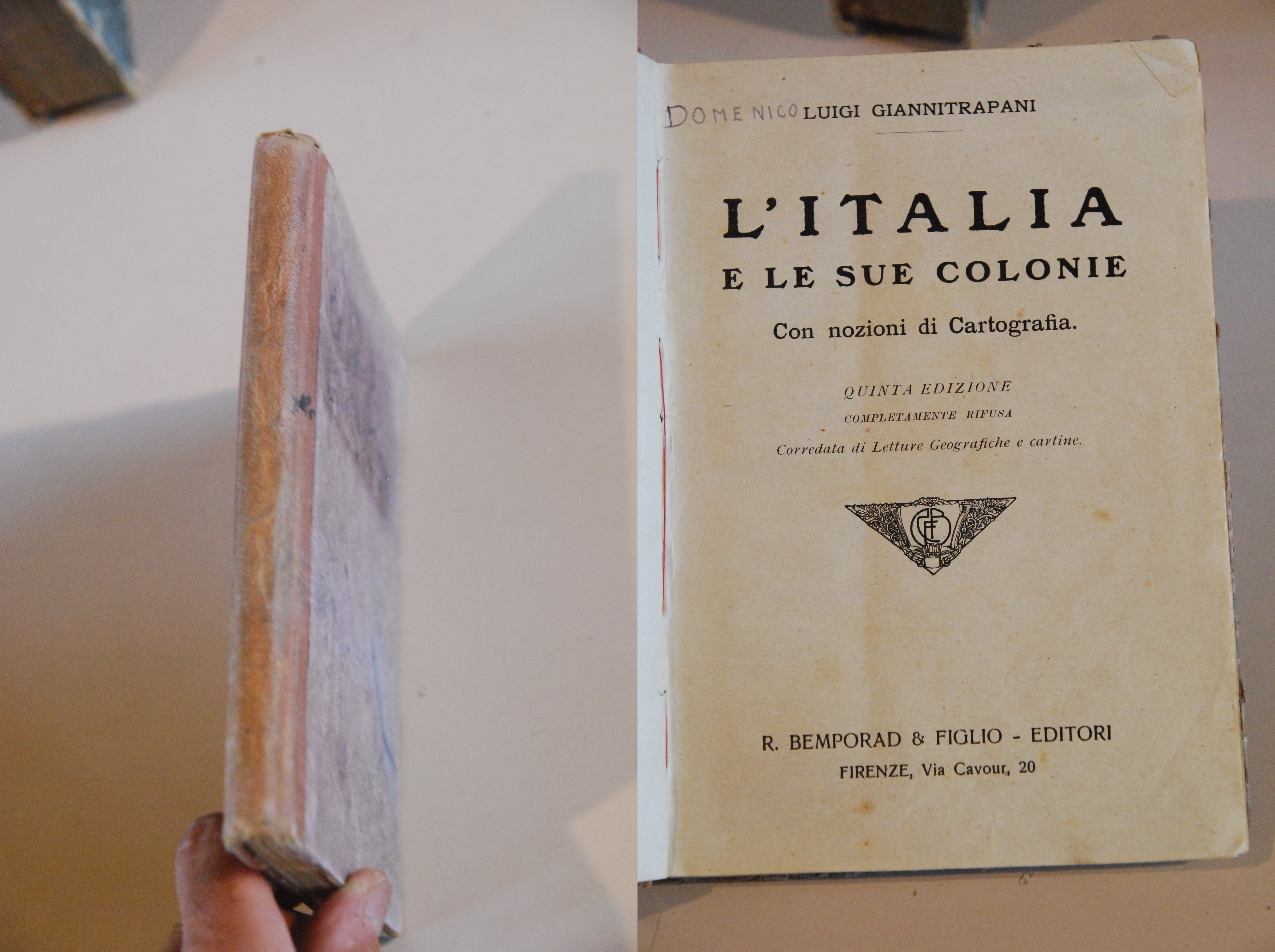 l'italia e le sue colonie 5 ed.