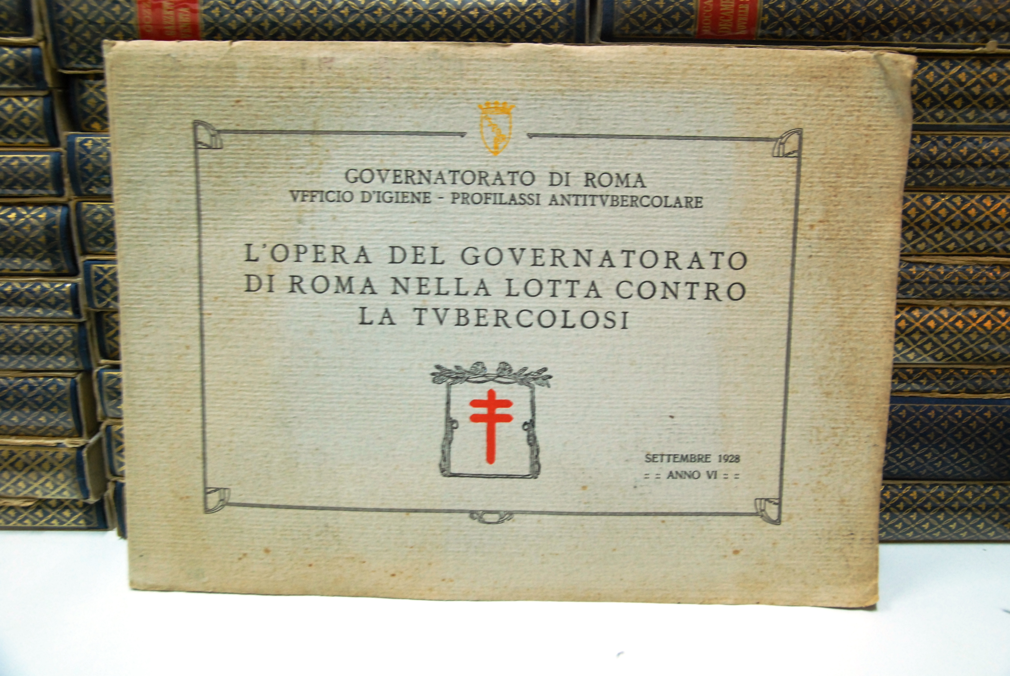 L'opera nel governatorato di roma nella lotta contro la tubercolosi