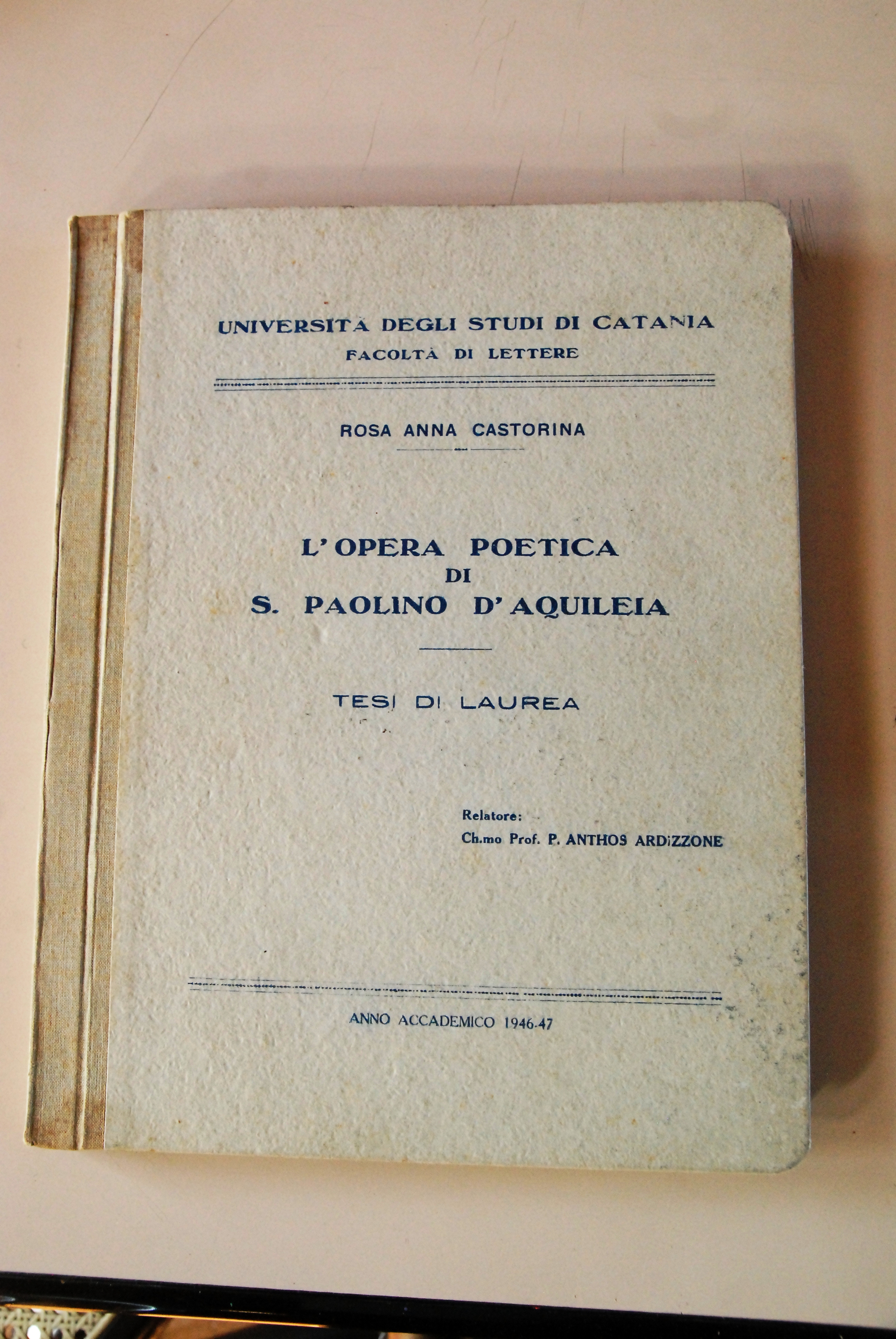 l'opera poetica di s. paolino d'aquileia