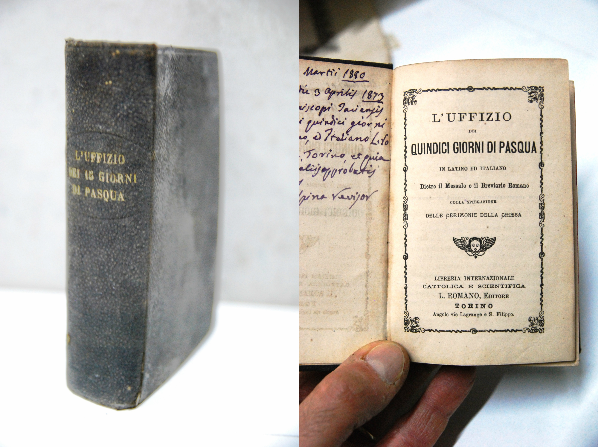l'uffizio dei quindici giorni di pasqua in latino ed italiano …