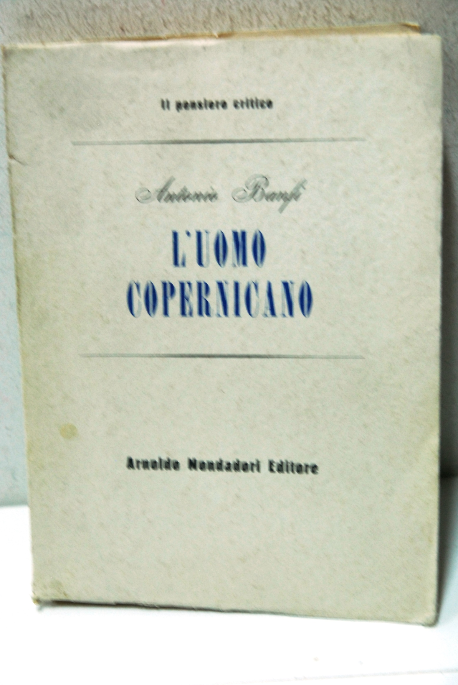 L'Uomo Copernicano, il pensiero critico