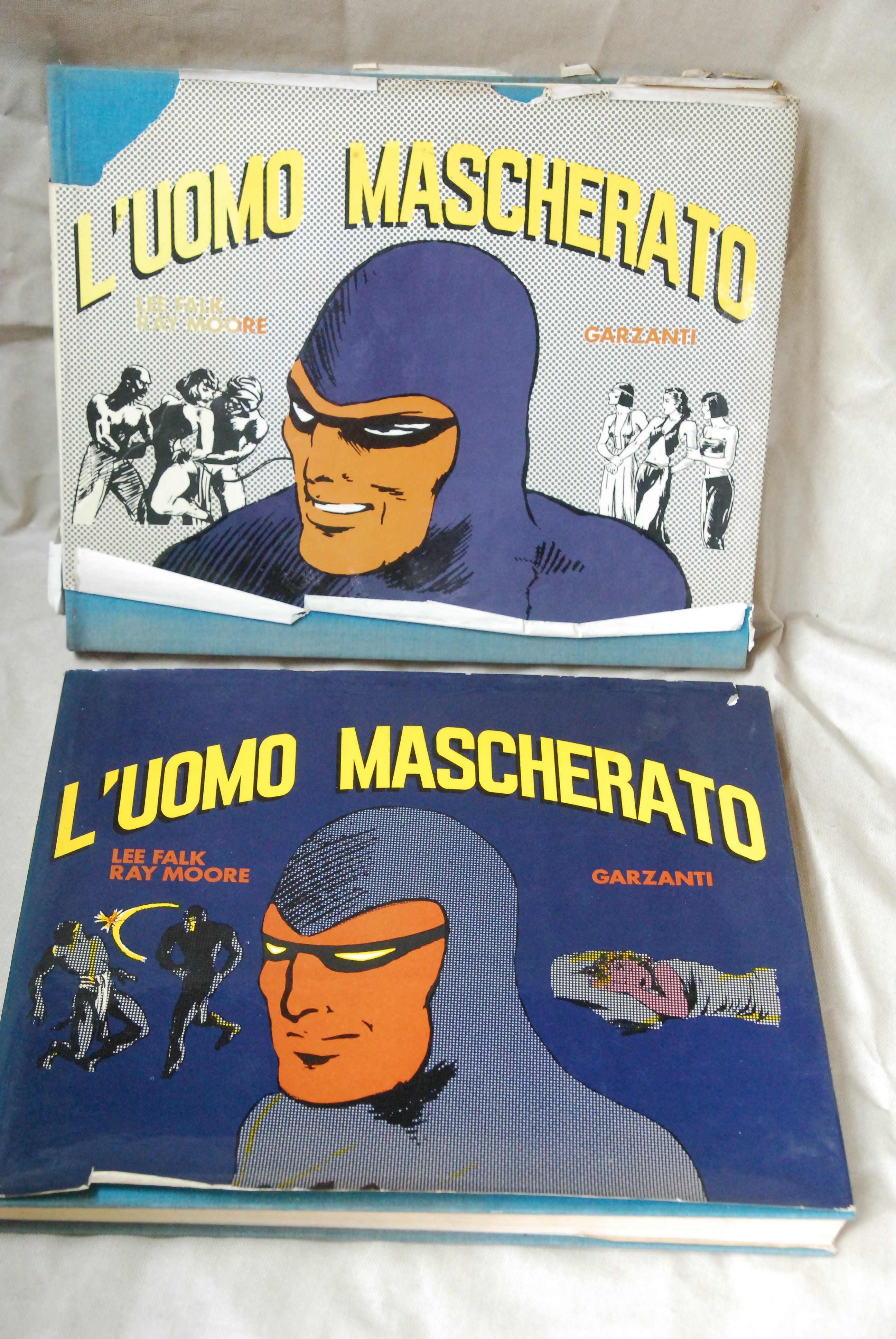 l'uomo mascherato due volumi 1972 e 1974