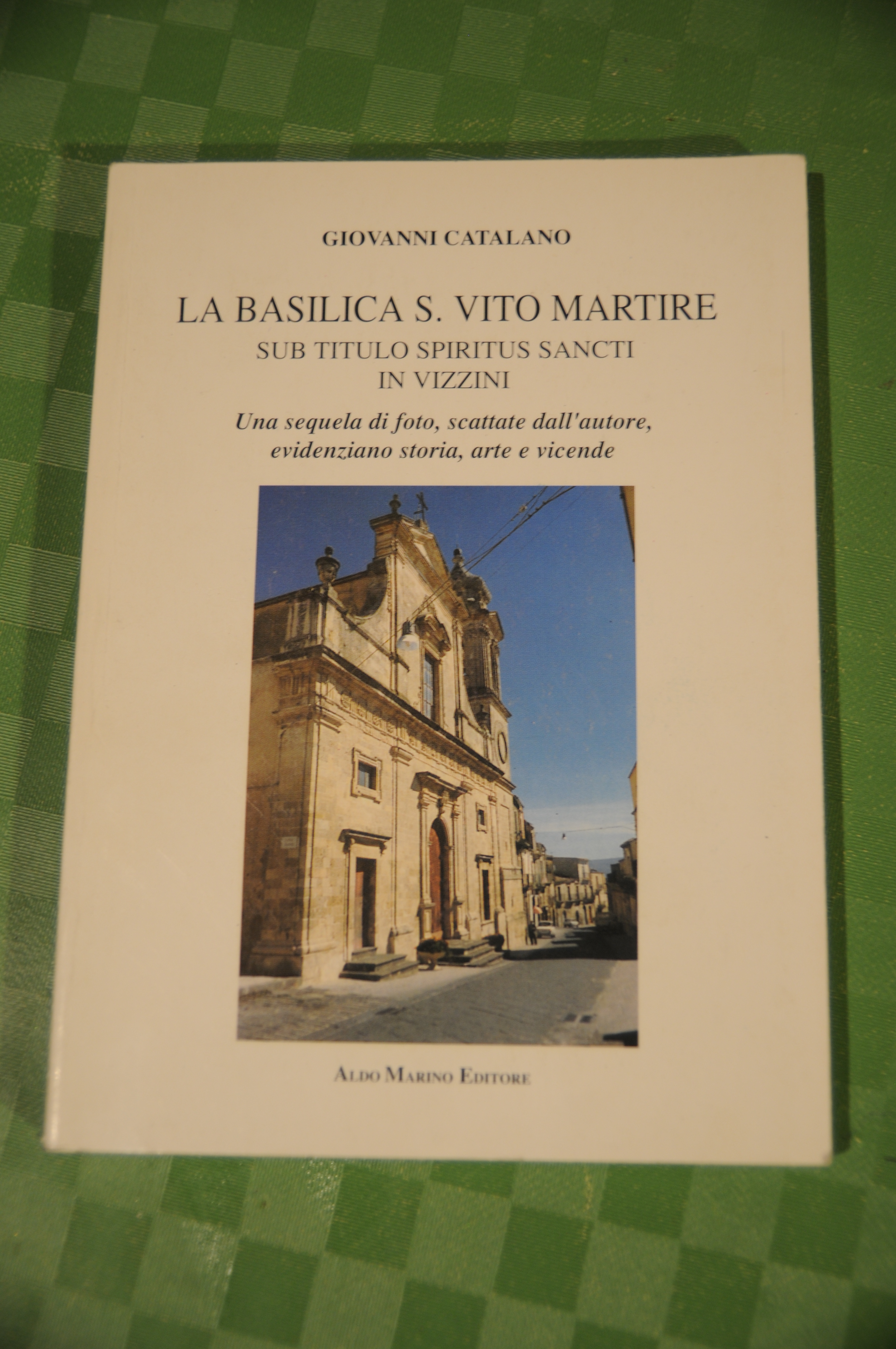 la basilica di s. vito martire NUOVISSIMO autografato con dedica