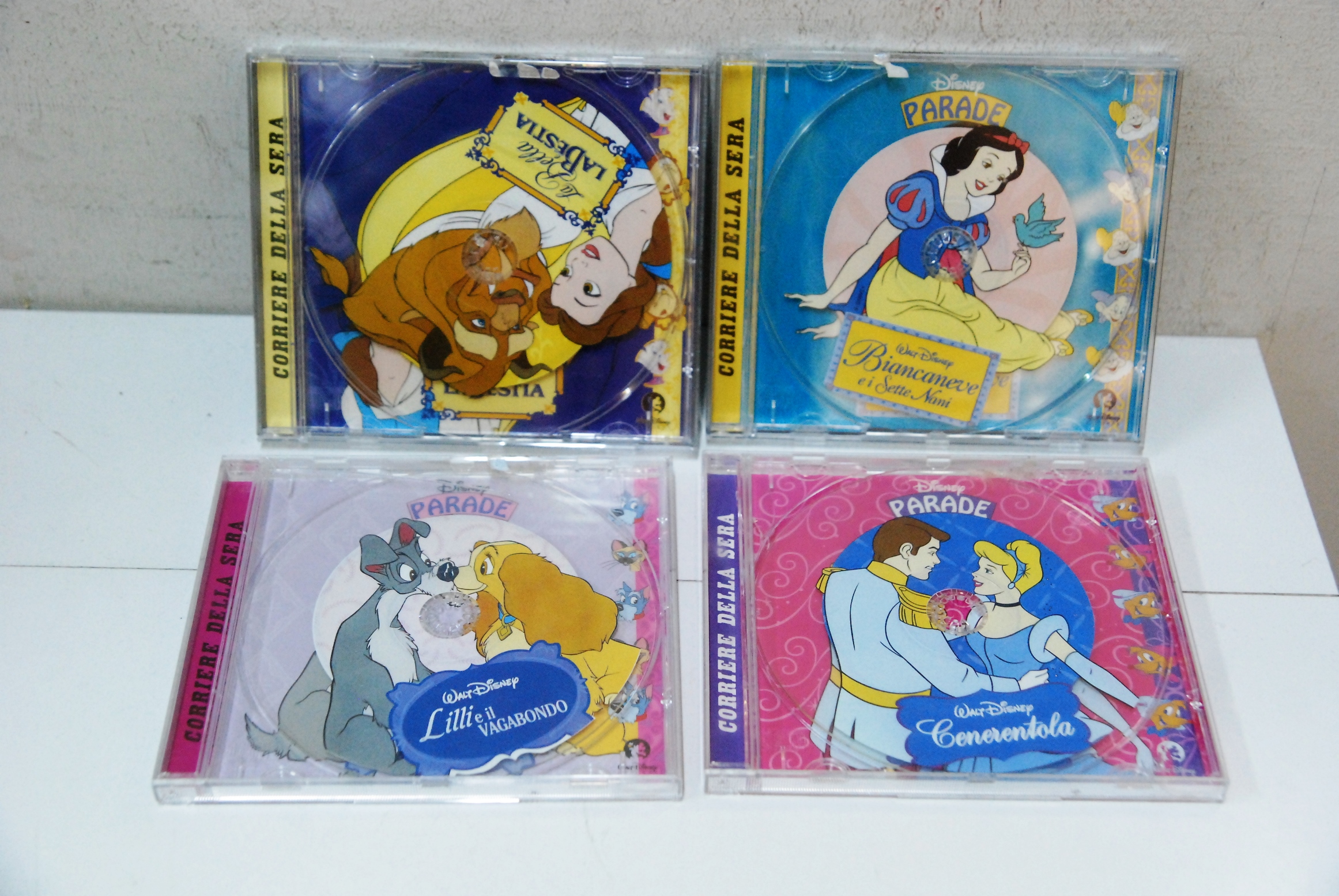 la bella e la bestia lilli e il vagabondo biancaneve …