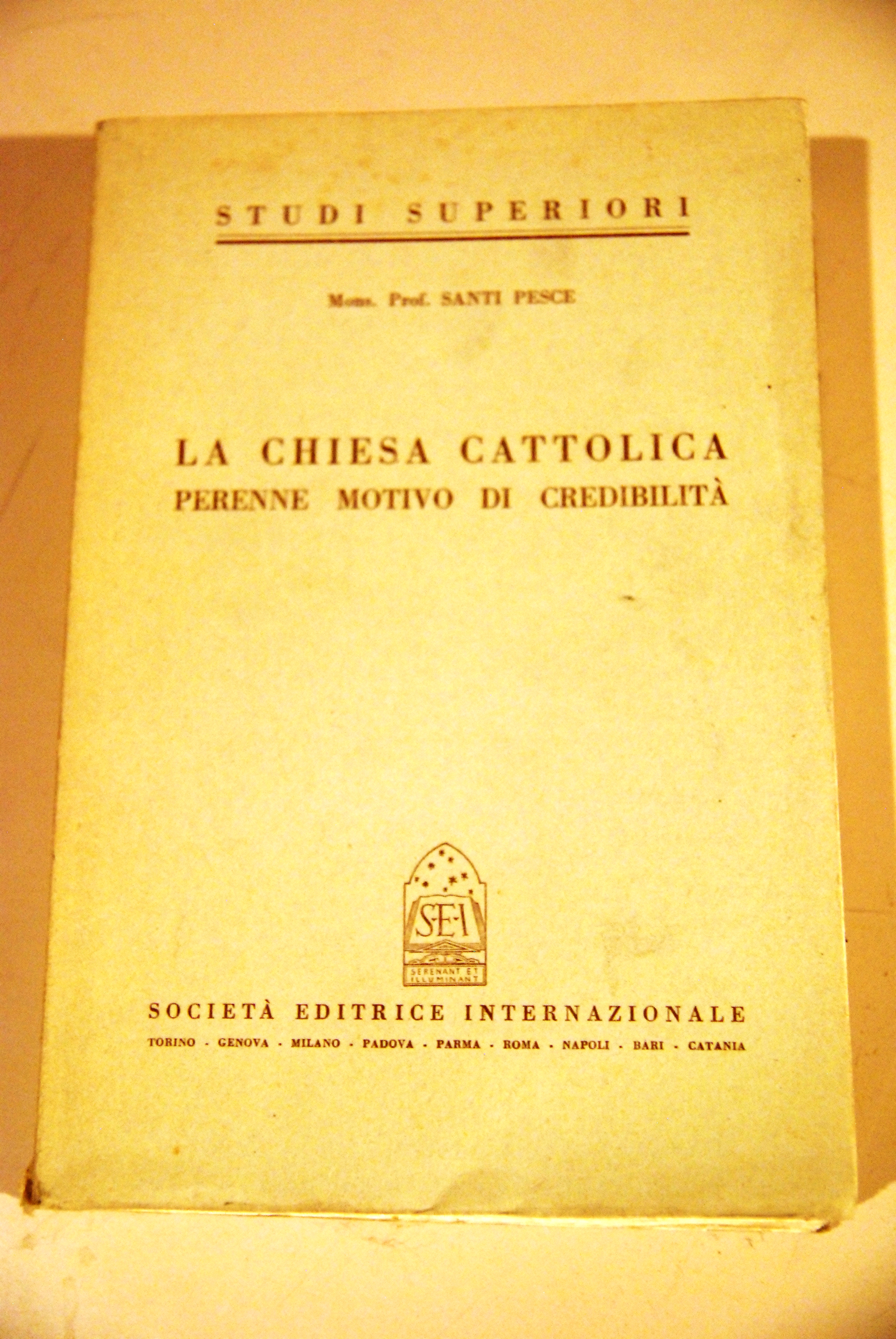 la chiesa cattolica perenne motivo di credibilità