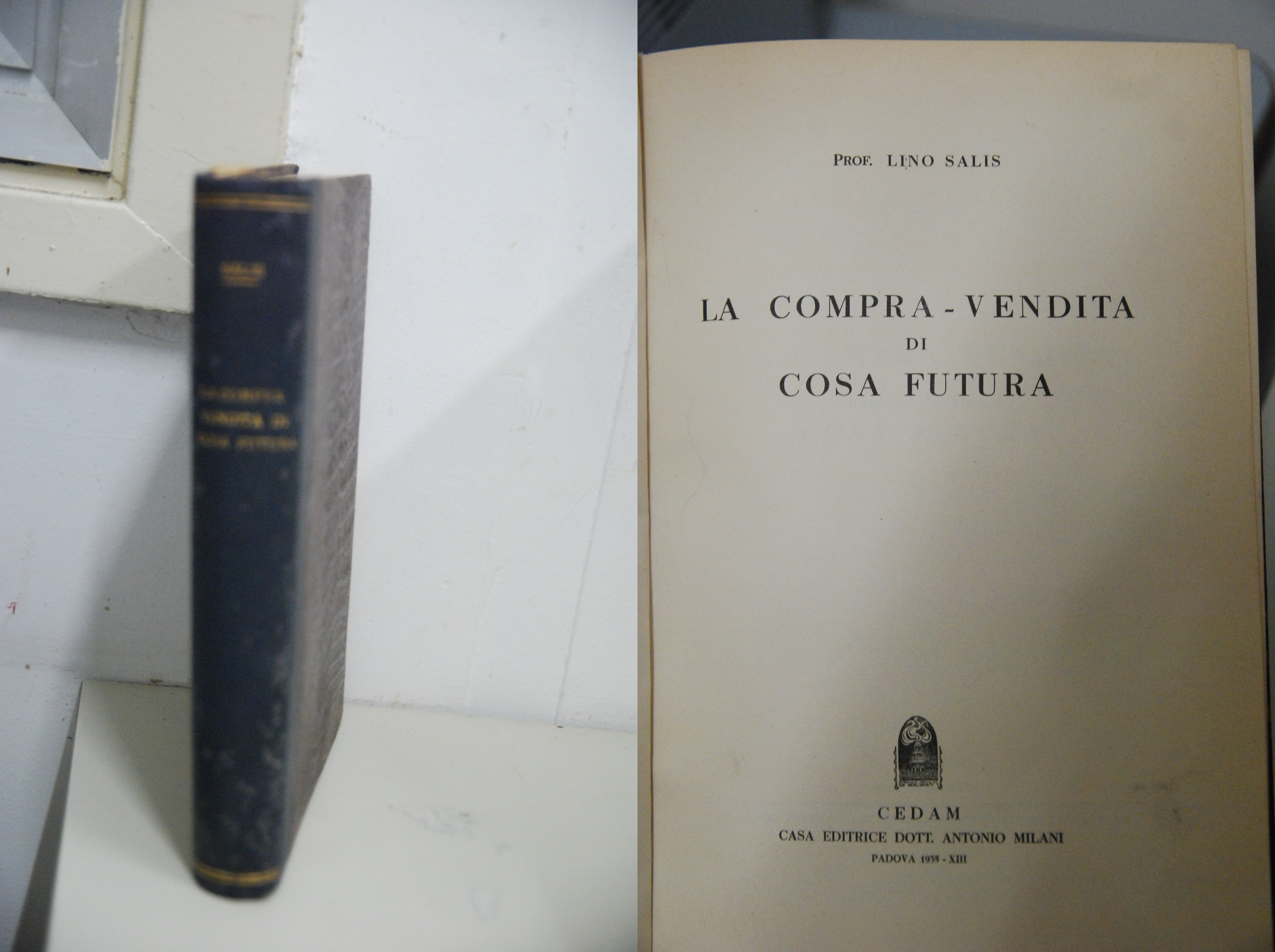 la compra vendita di cosa futura (come nuovo)