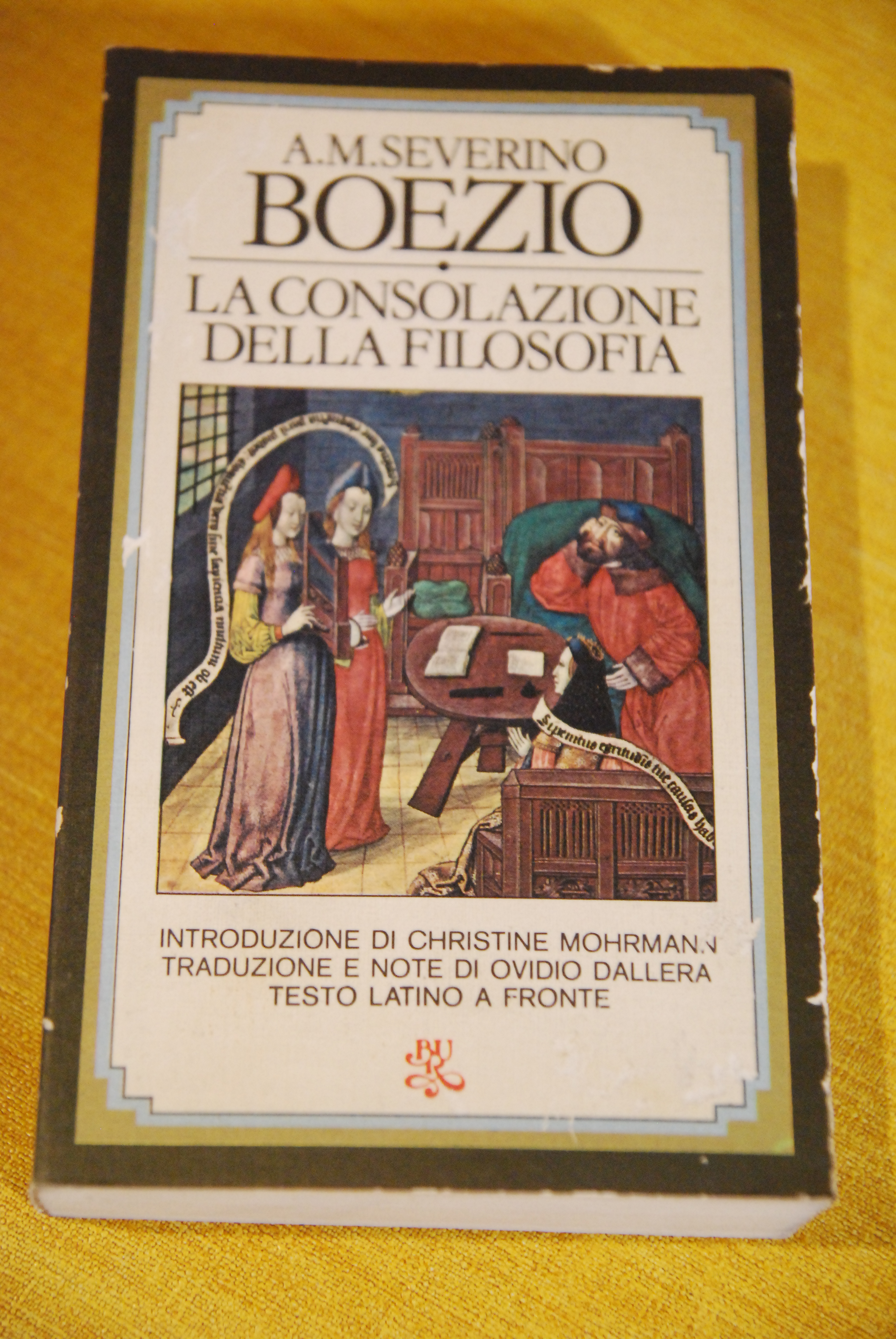 la consolazione della filosofia NUOVO