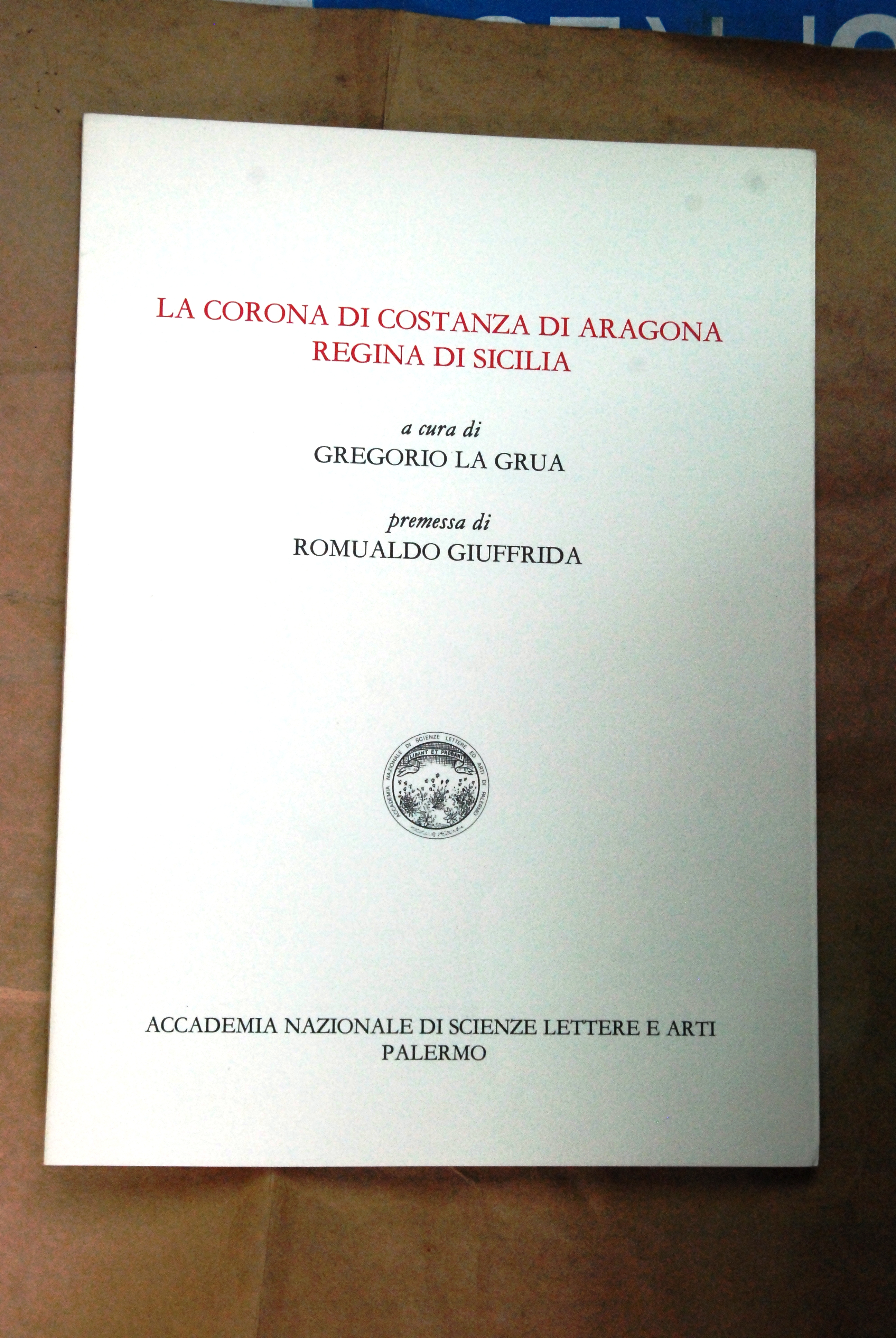 la corona di costanza di aragona regina di sicilia NUOVO