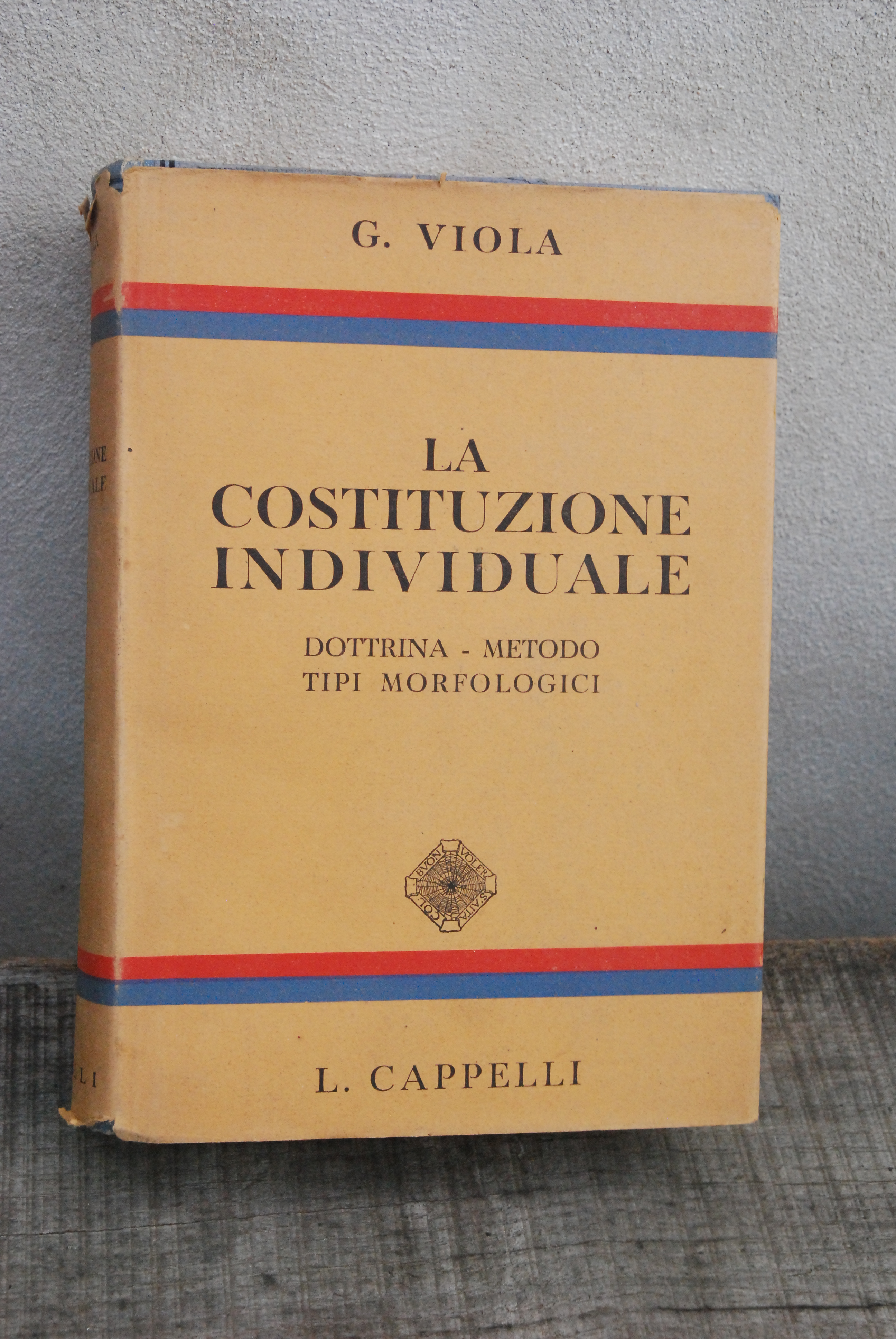 la costituzione individuale dottrina metodo tipi morfologici NUOVO