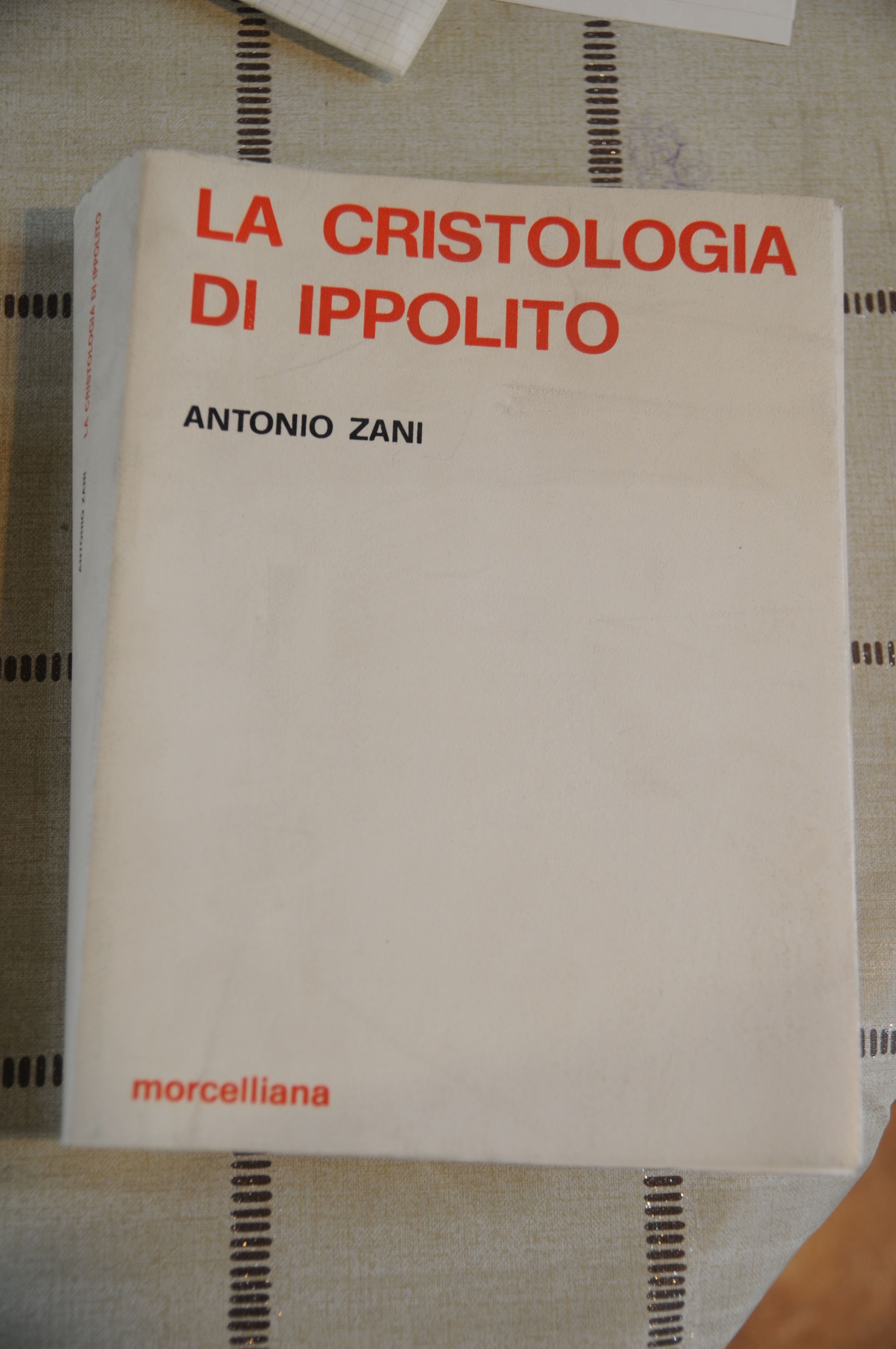 la cristologia di ippolito NUOVISSIMO