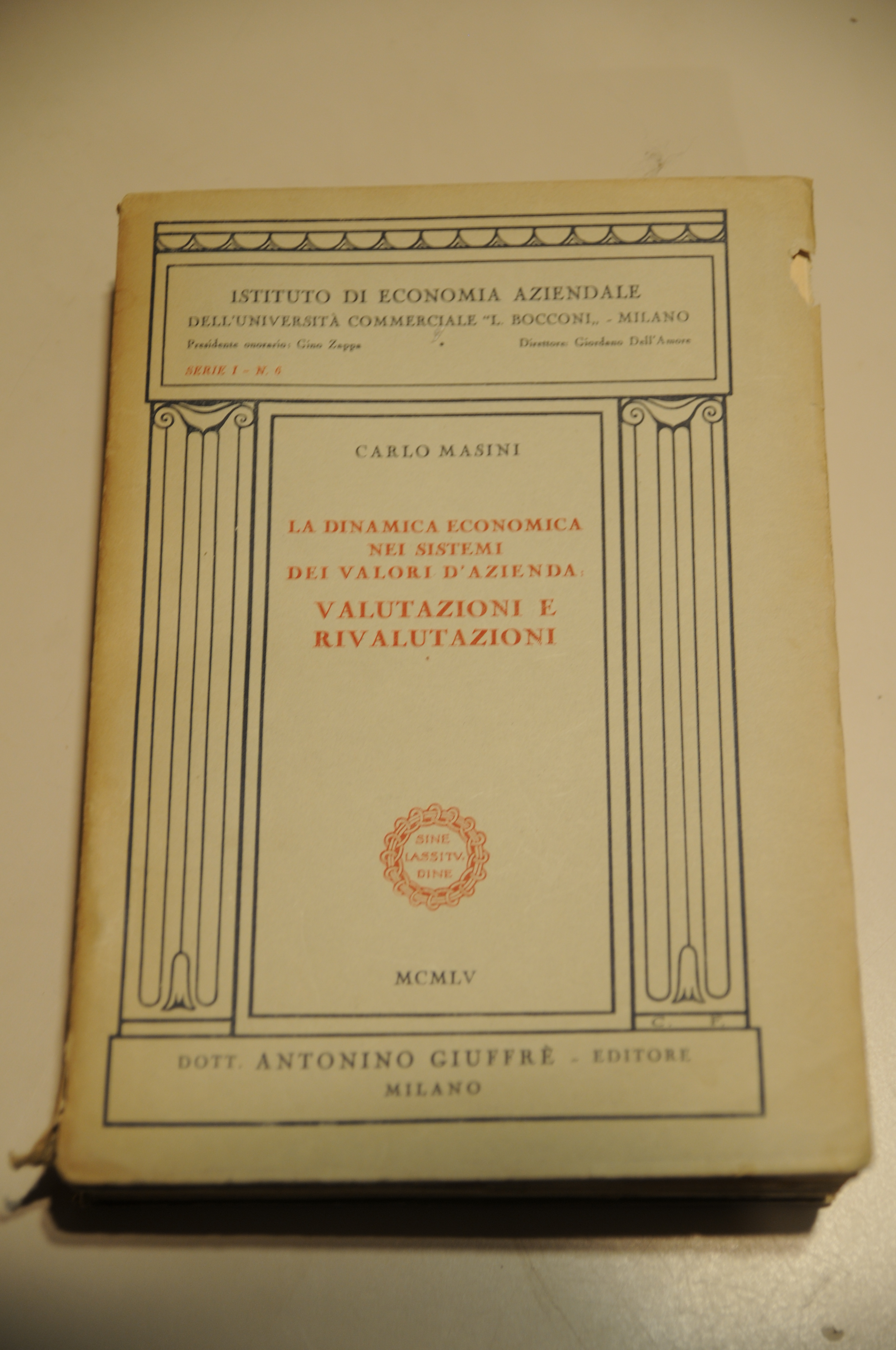 la dinamica economica nei sistemi dei valori d'azienda valutazioni e …