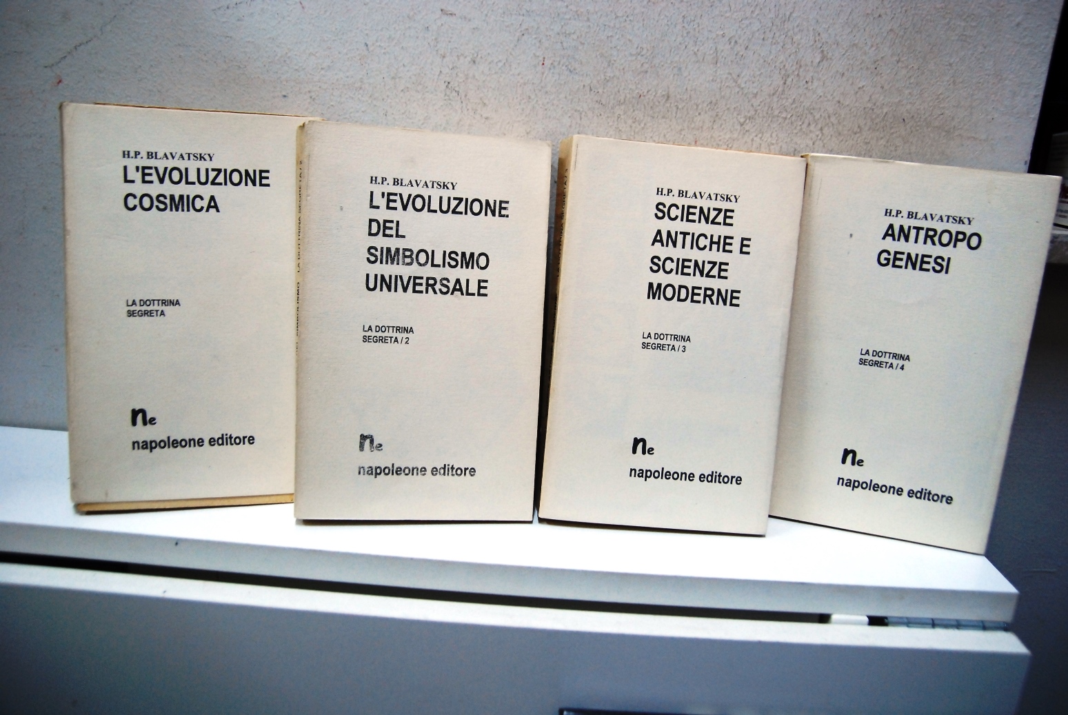 La dottrina segreta 1 2 3 4 - 4 vol. …
