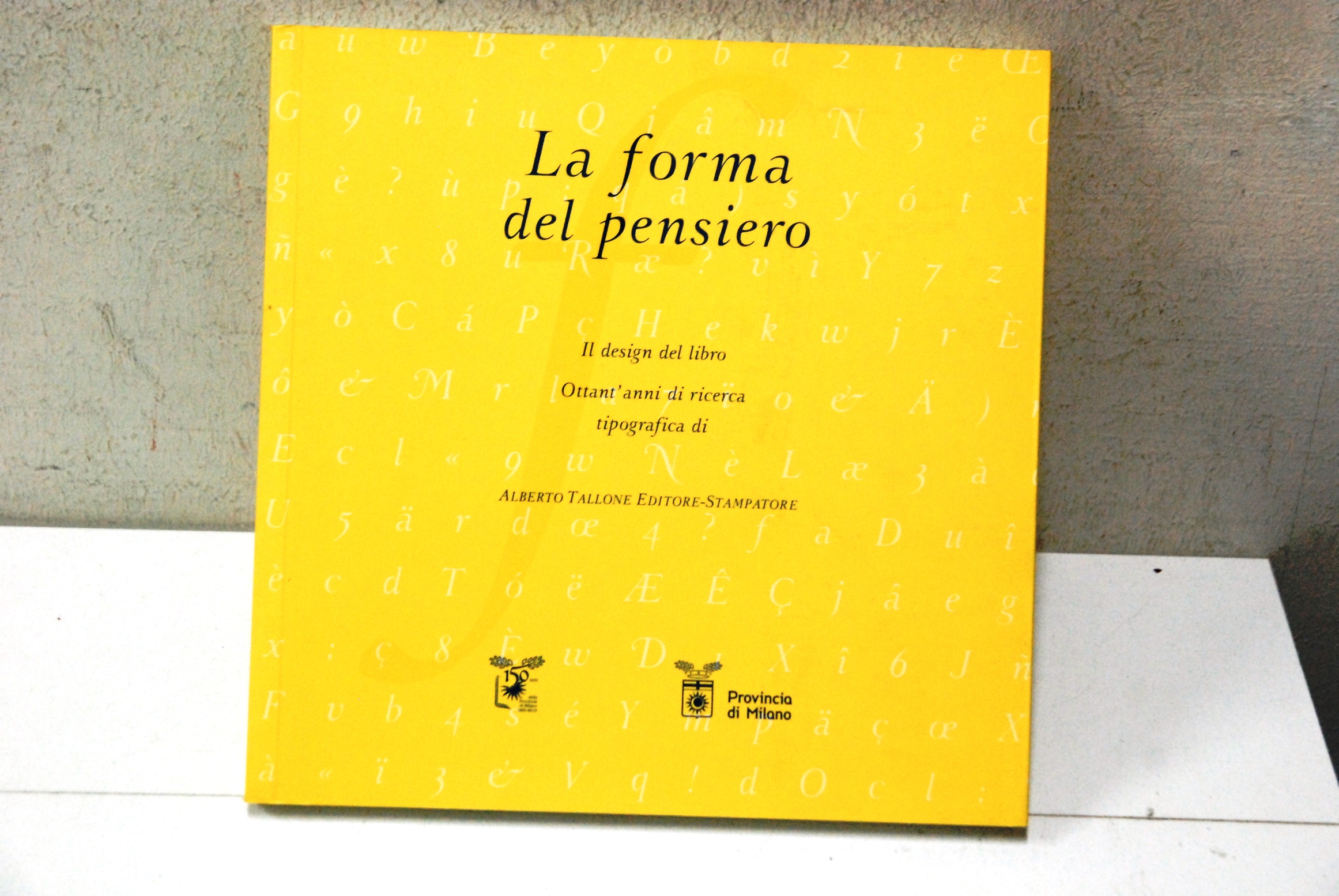 la forma del pensiero il design del libro ottant'anni di …