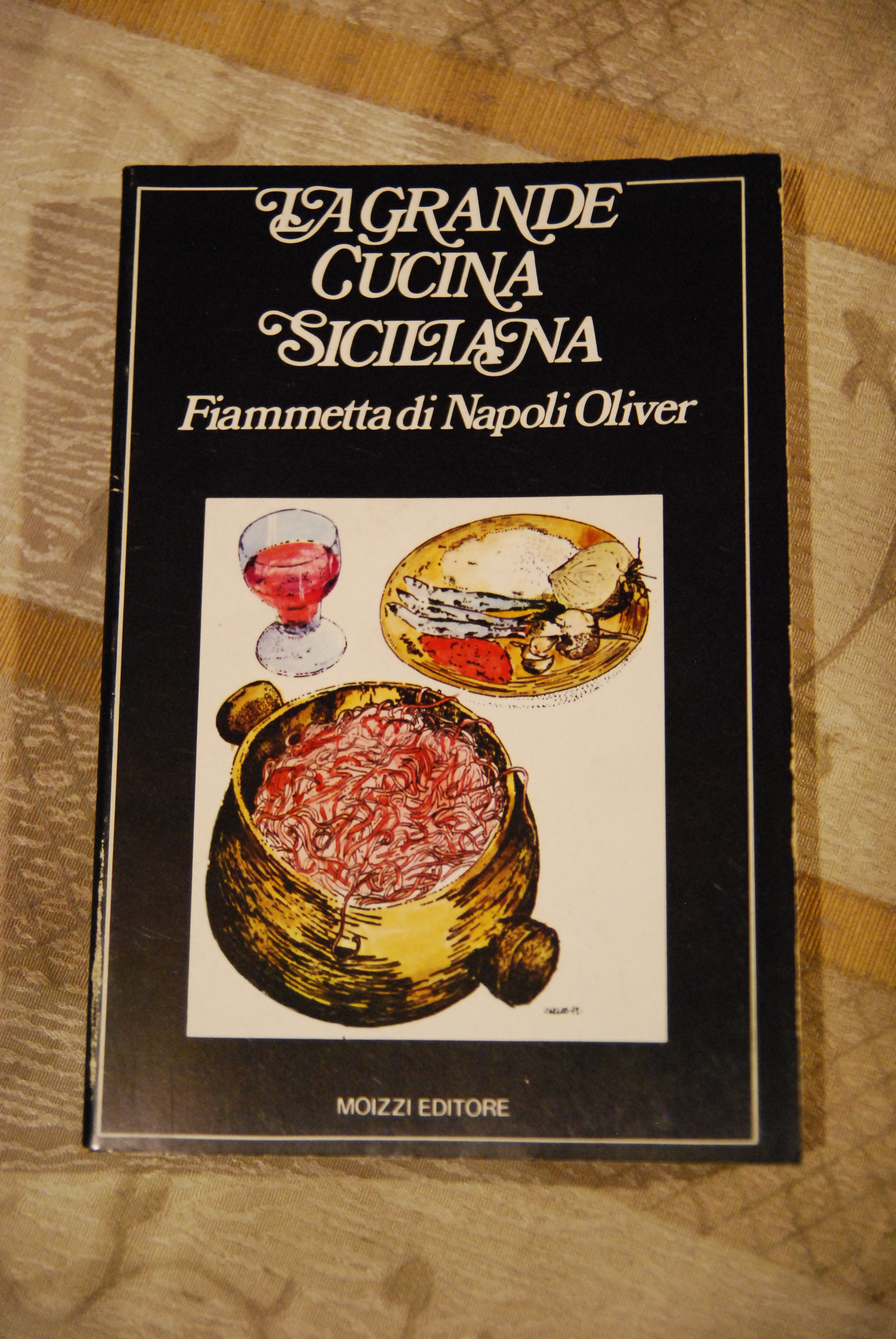 la grande cucina siciliana autografato con dedica NUOVO