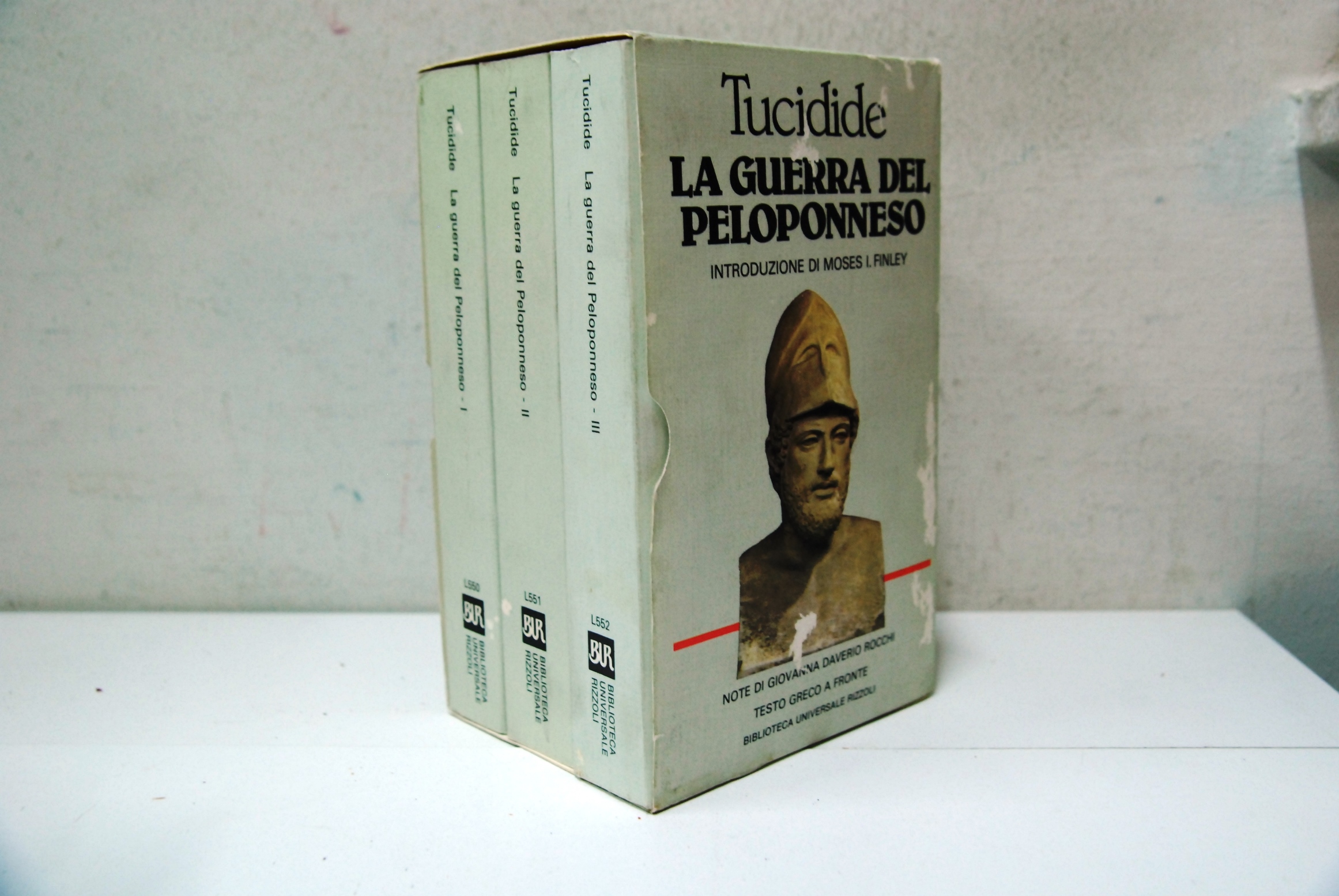 La Guerra del Peloponneso, in 3 volumi completi