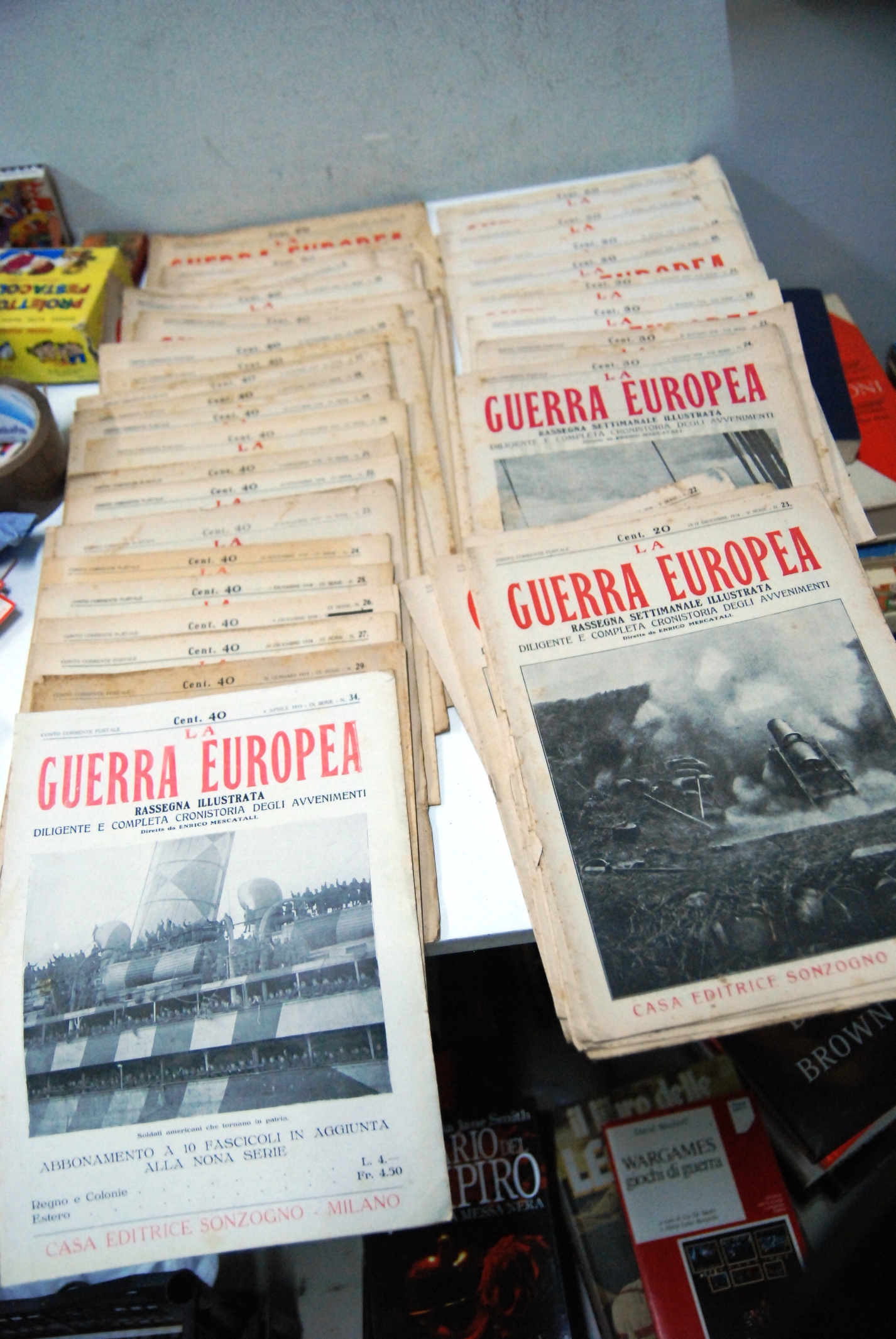 la guerra europea VIII serie dal 17 al 24 - …