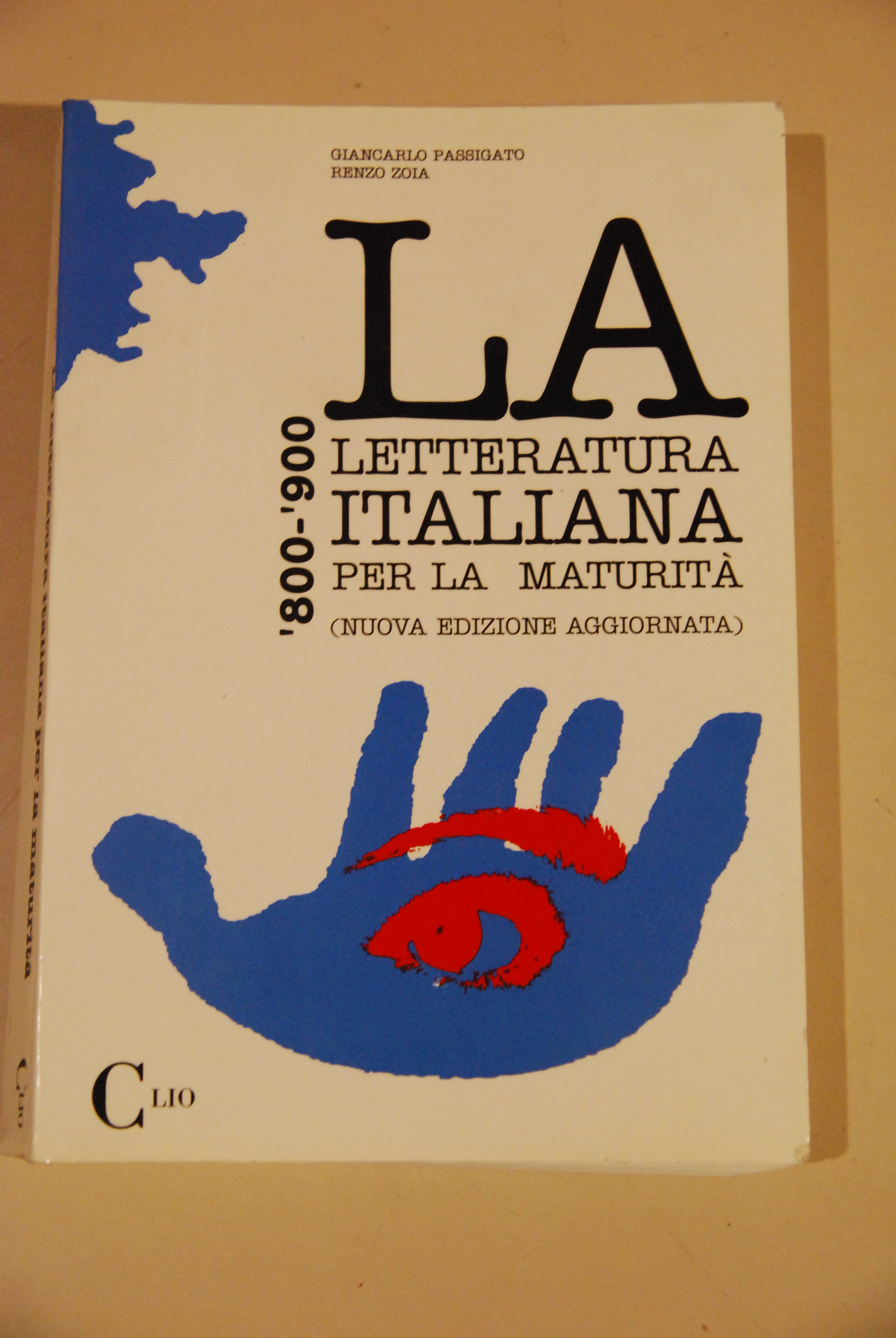 la letteratura italiana per la maturità (sottolineature a matita)