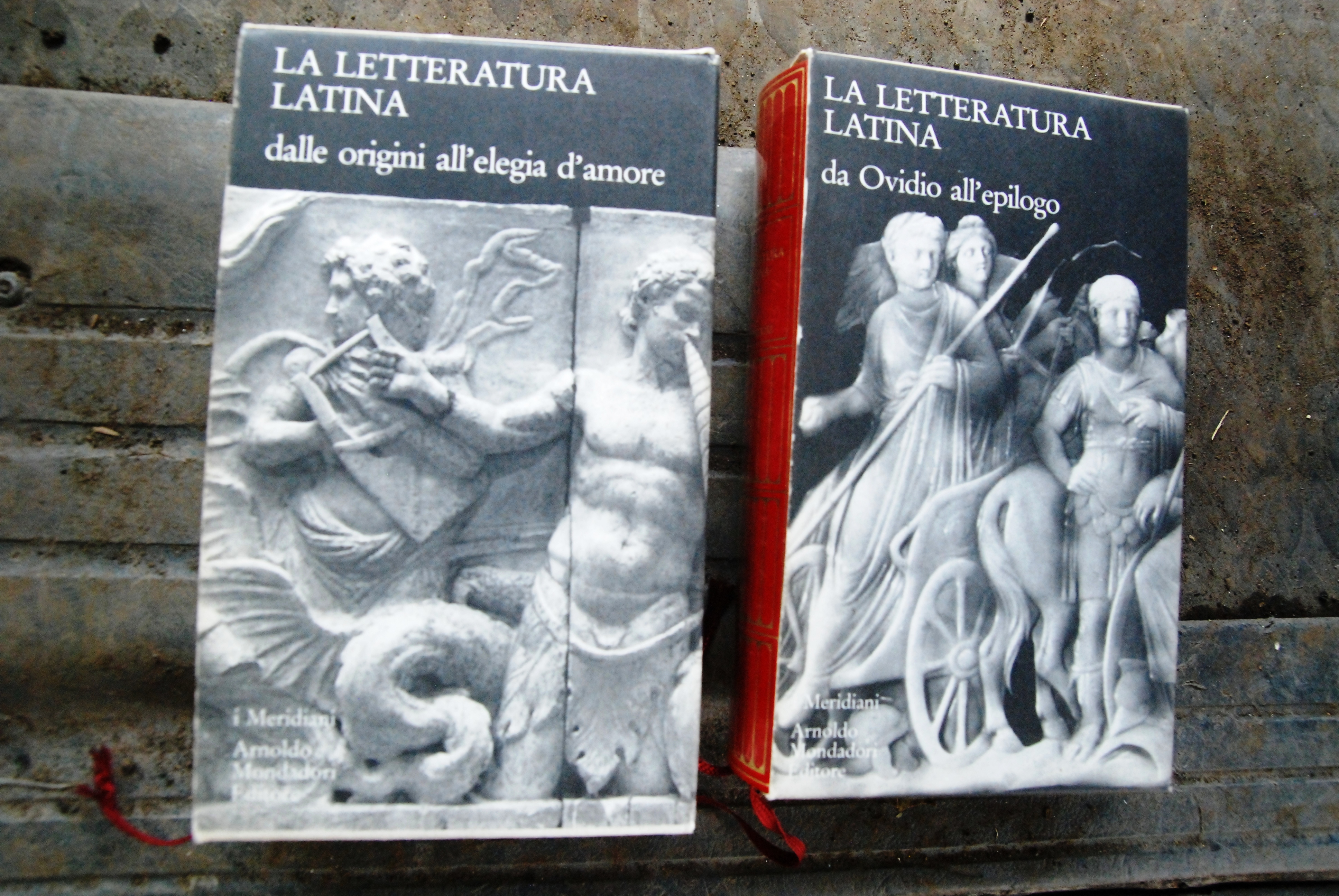 la letteratura latina 2 voll. NUOVI dalle origini all'elegia d'amore …