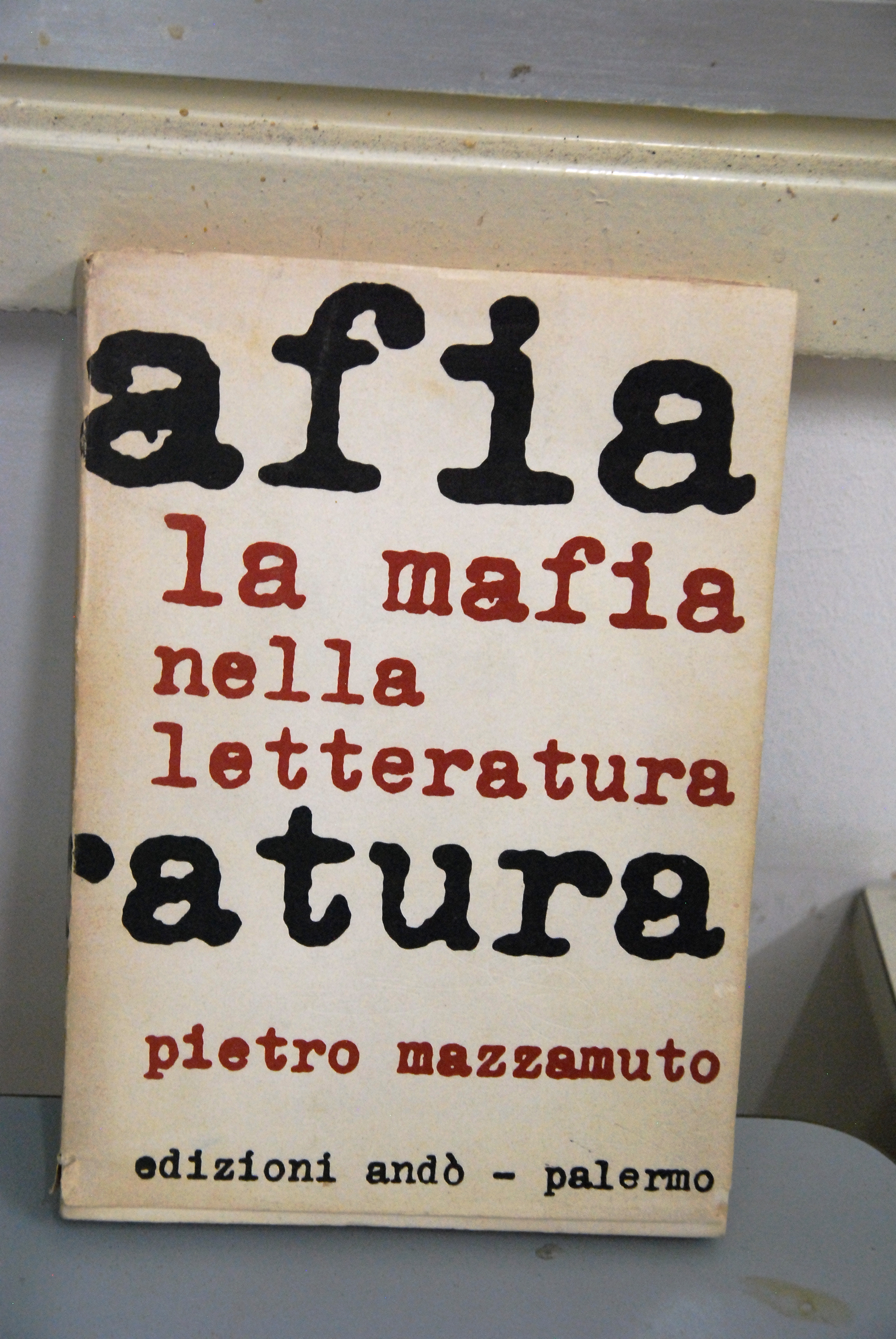 la mafia nella letteratura NUOVO