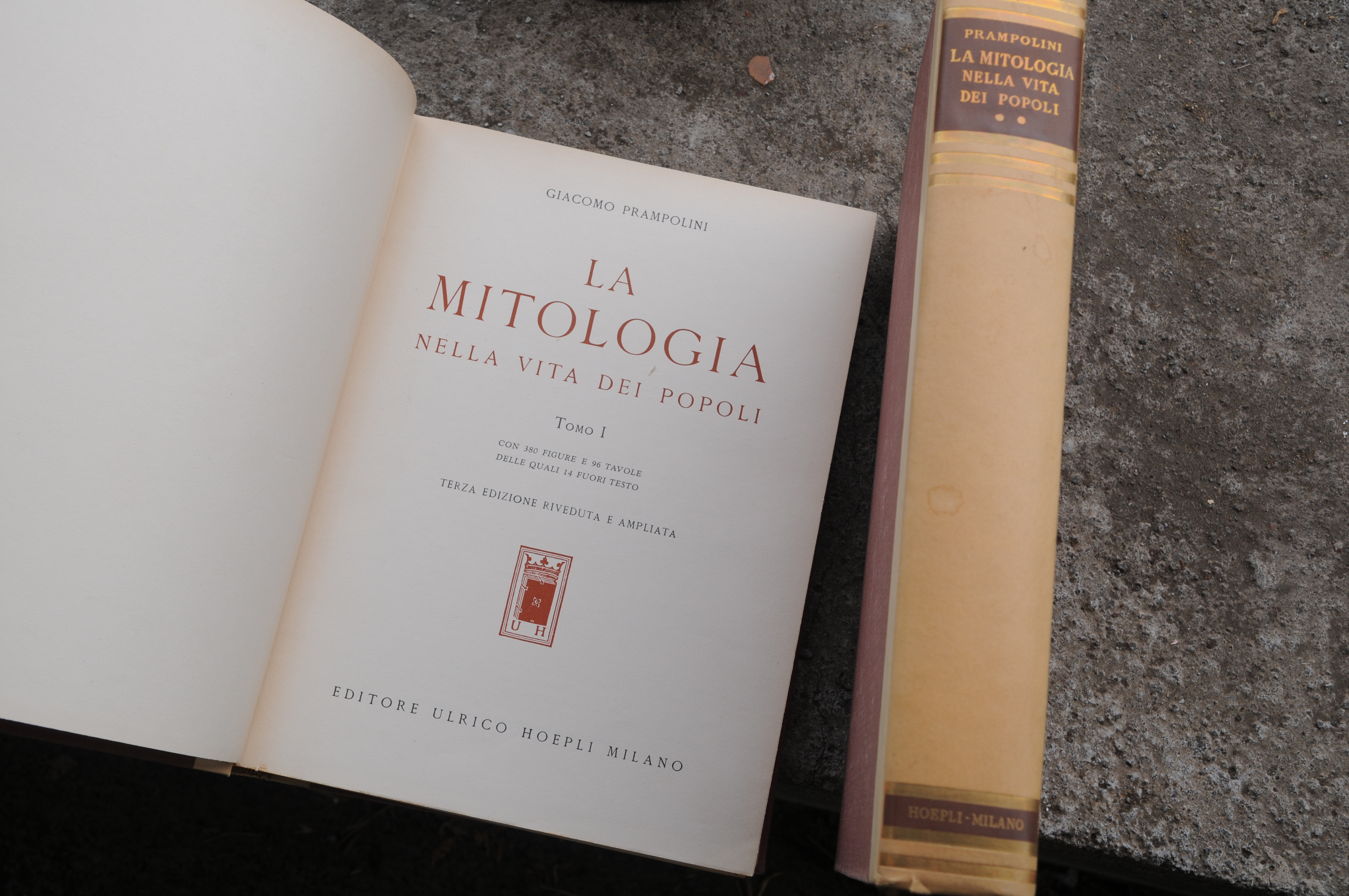 la mitologia nella vita dei popoli 2 voll. opera cpl. …