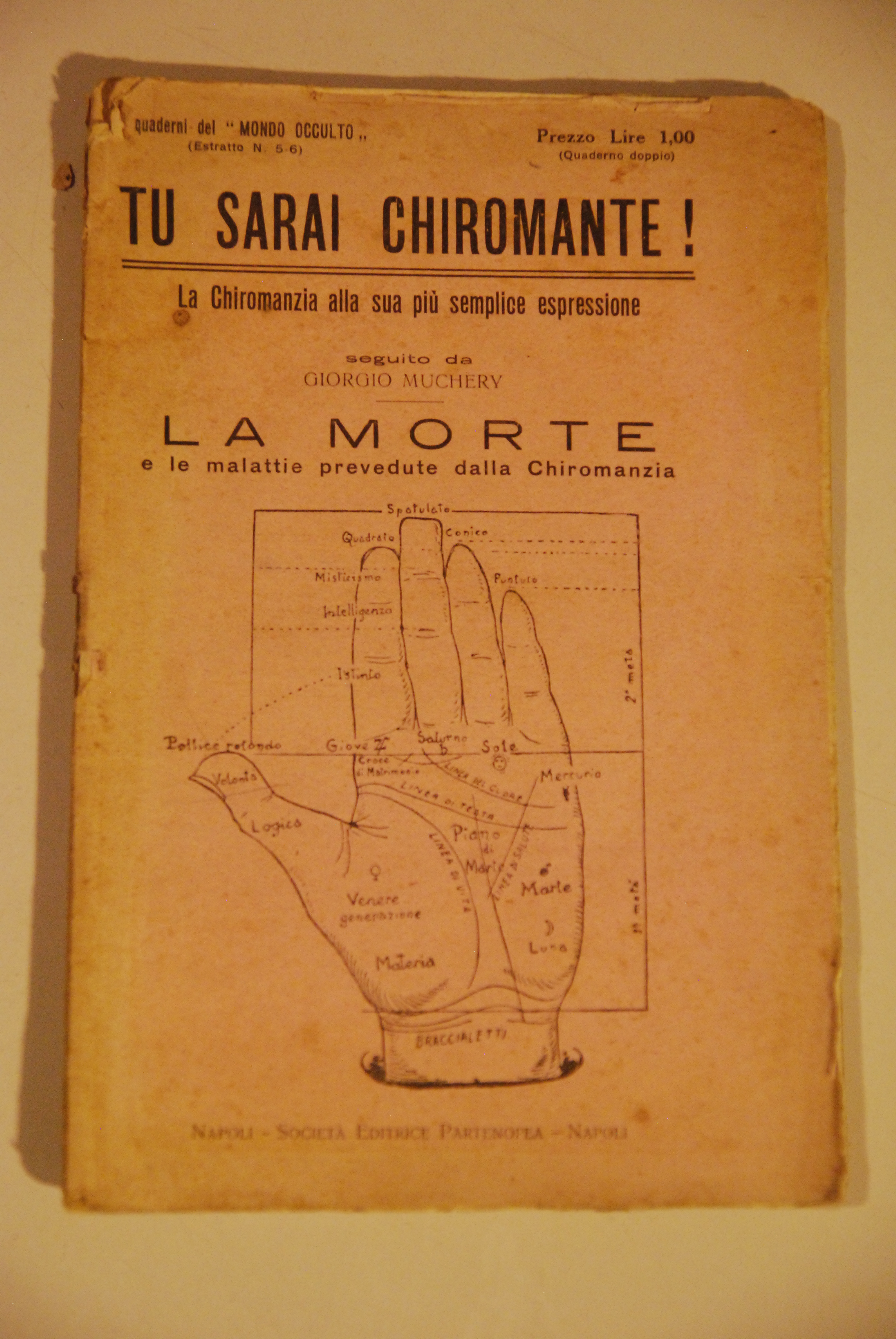 la morte e le malattie prevedute dalla chiromanzia