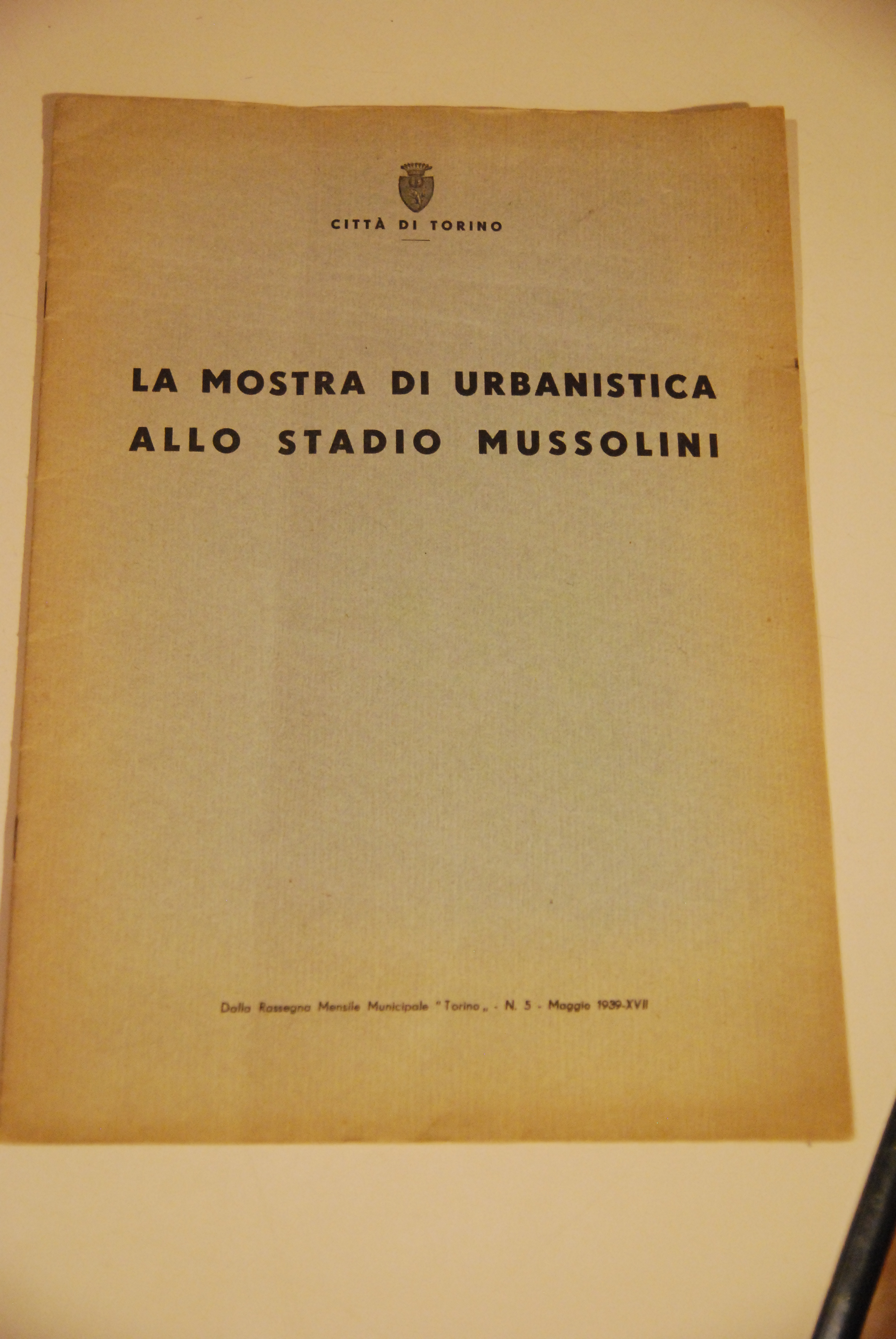 la mostra di urbanistica allo stadio mussolini