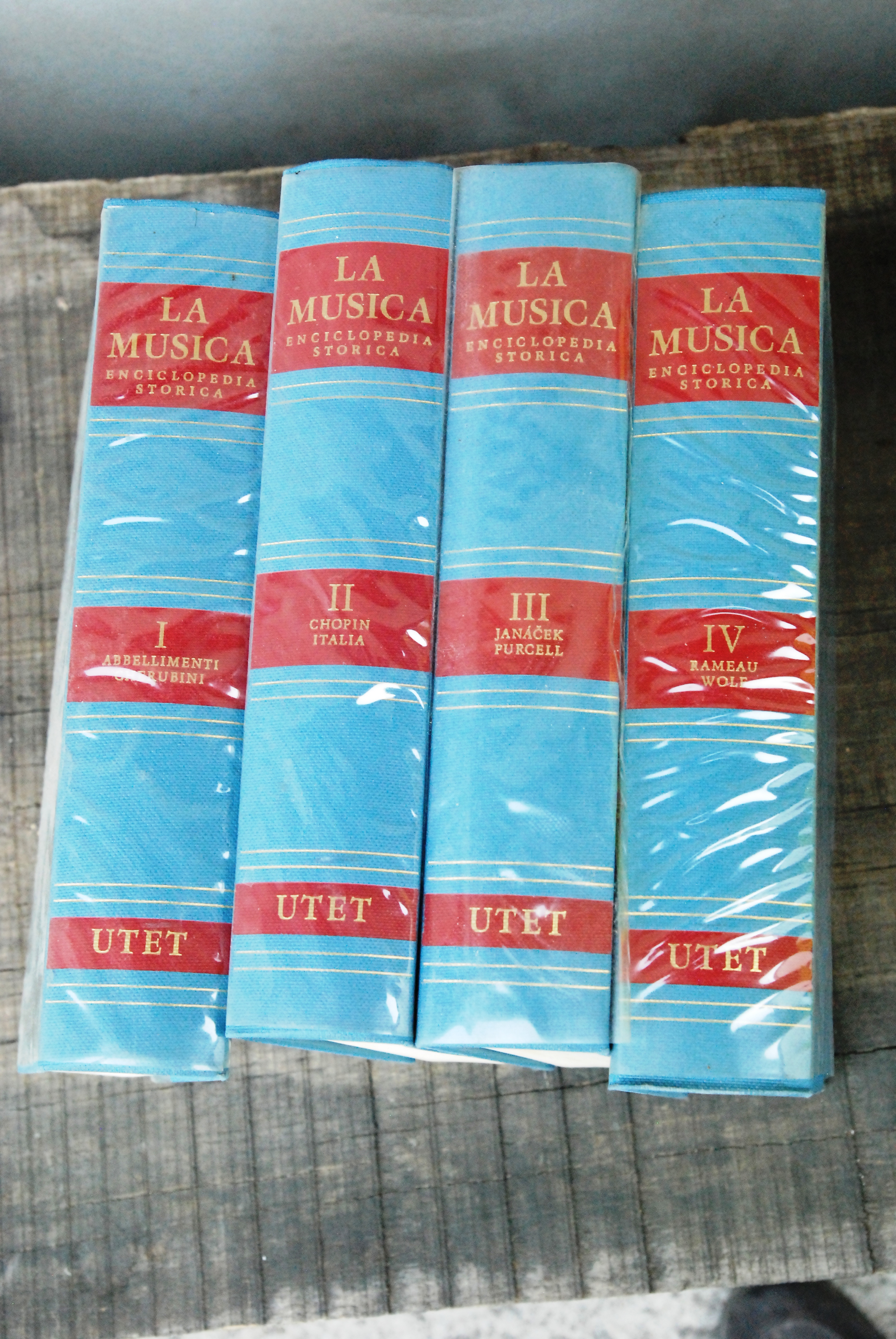 la musica enciclopedia storica 4 voll. opera cpl. NUOVI