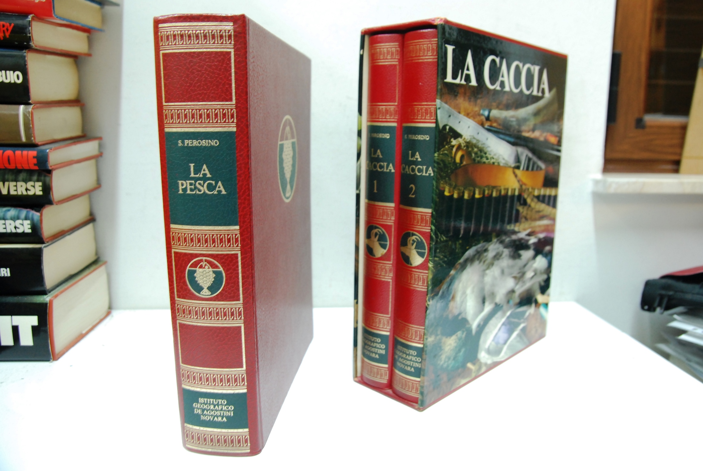 La pesca ( 1 vol.) e la caccia (2 vol.)