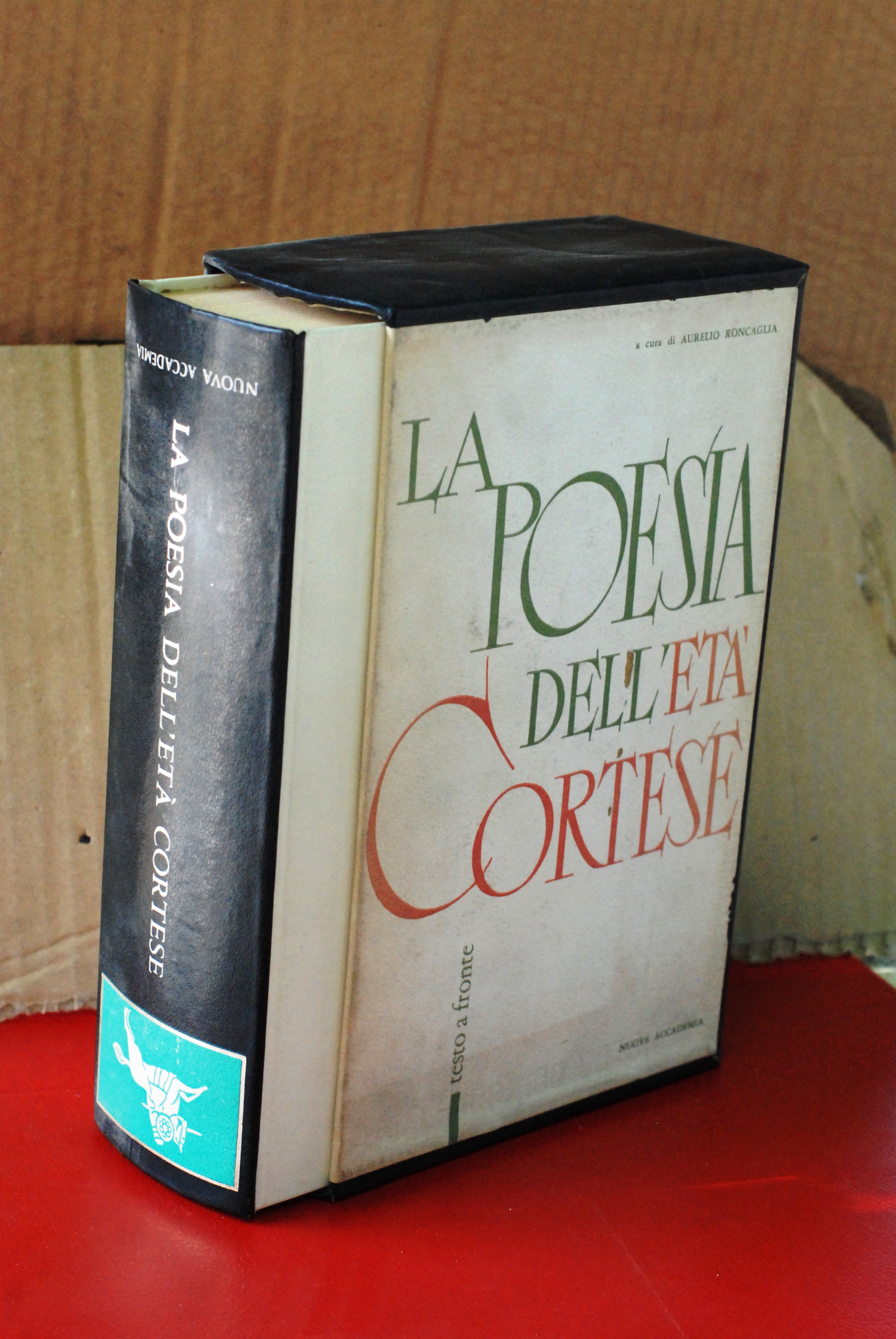 la poesia dell'età eta' cortese (ottime cdz.)