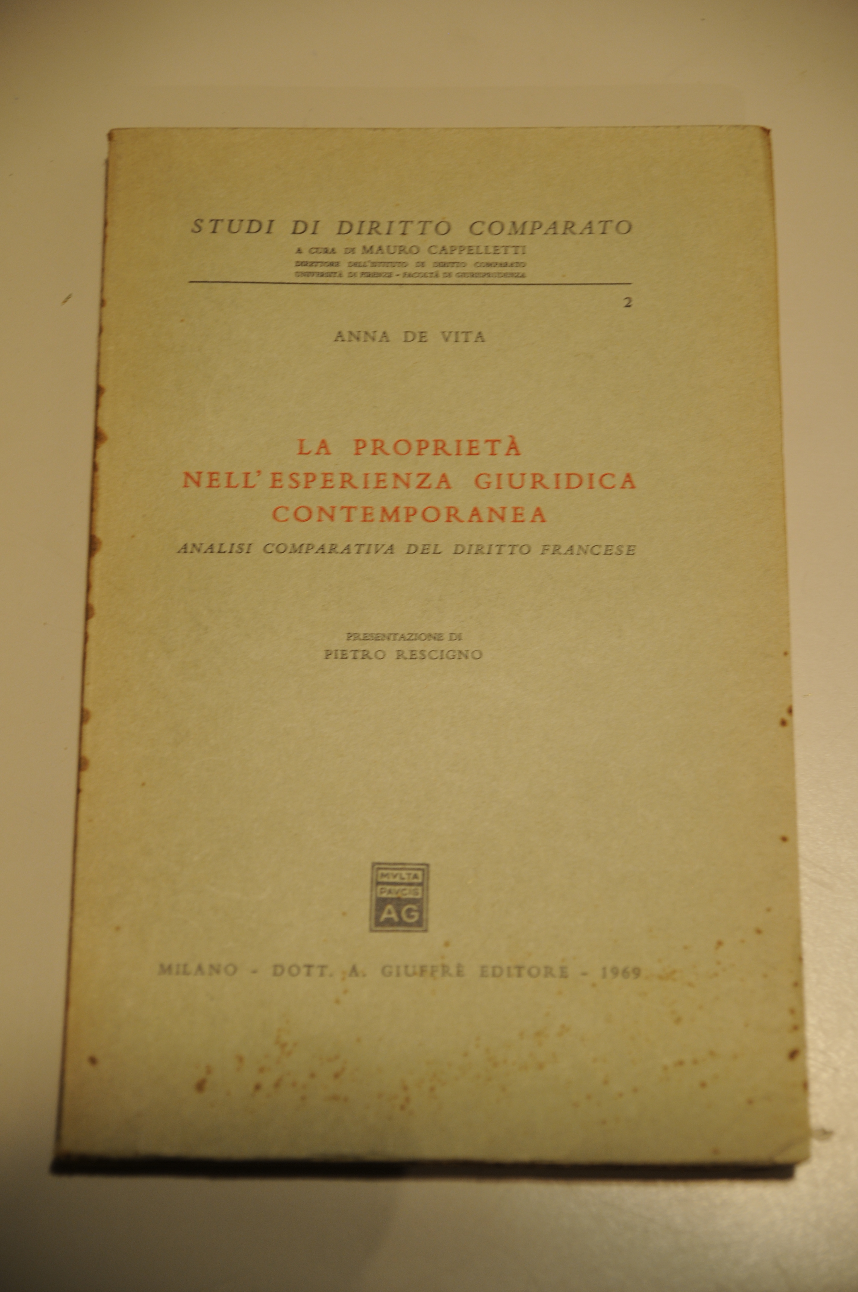 la proprietà nell'esperienza giuridica contemporanea NUOVO