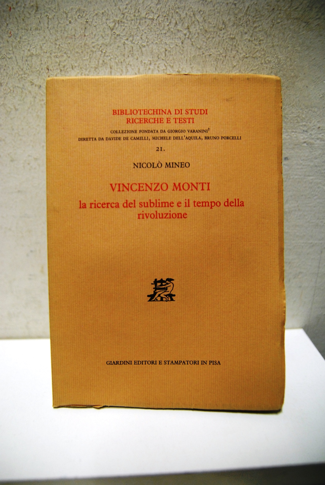 La ricerca del Sublime e il tempo della Rivoluzione