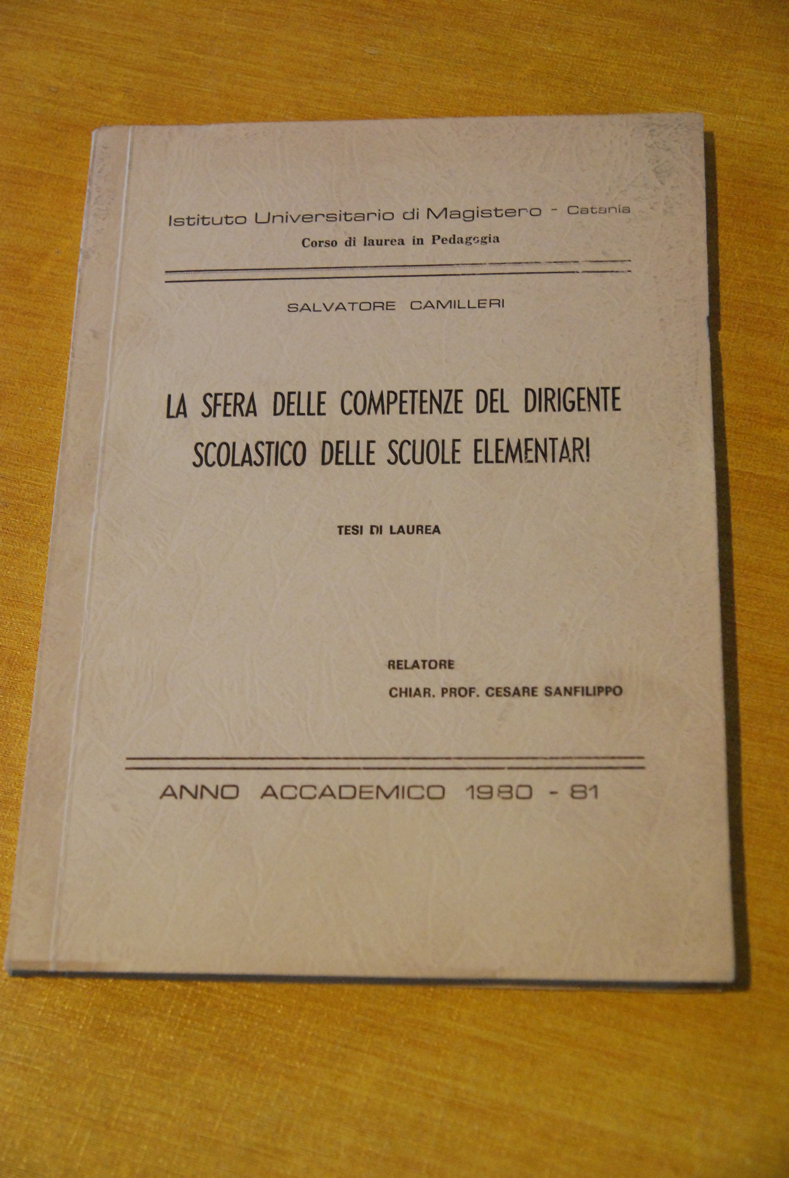 la sfera delle competenze del dirigente scolastico delle scuole elementari …