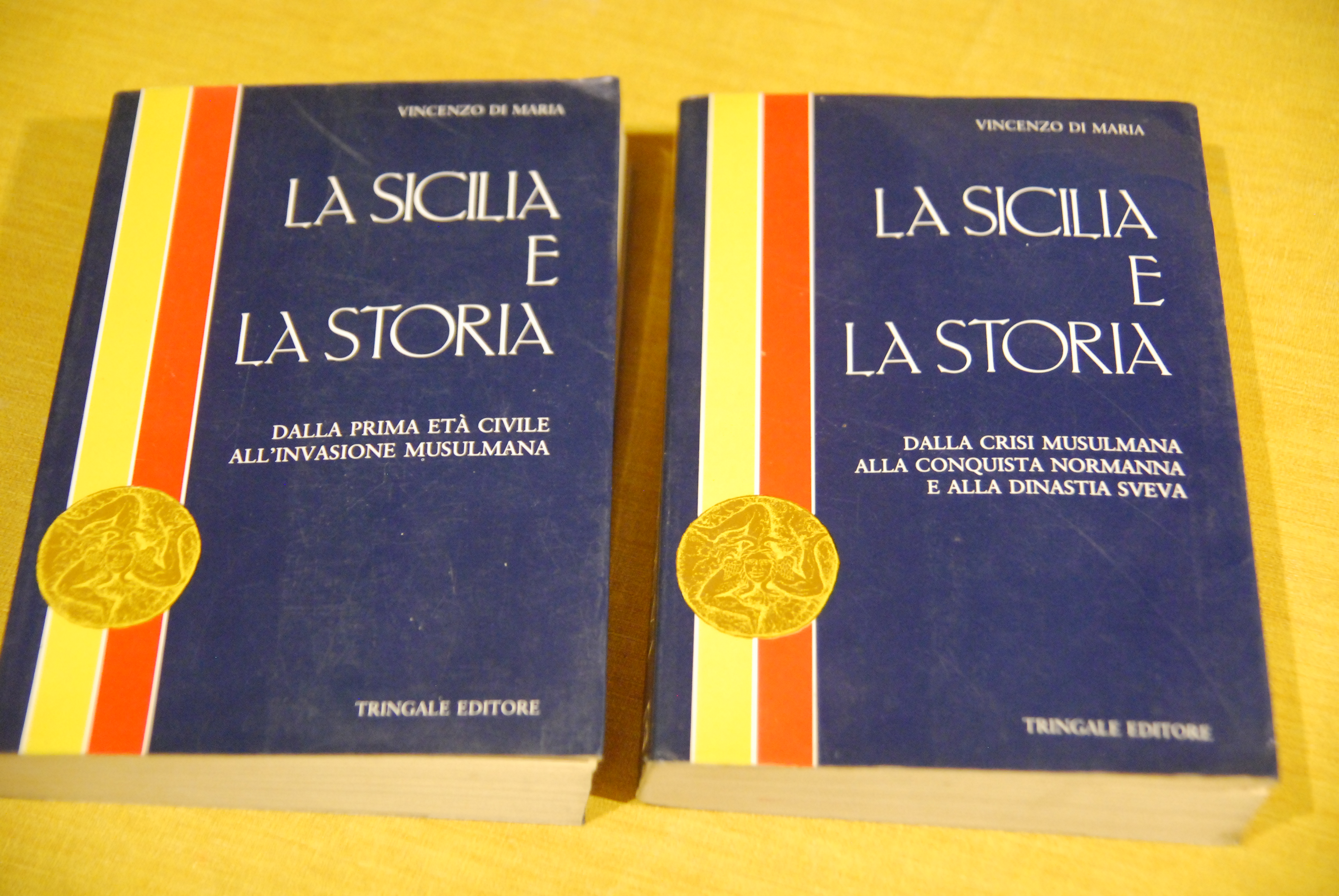la sicilia e la storia vol. 1 e 2 NUOVI