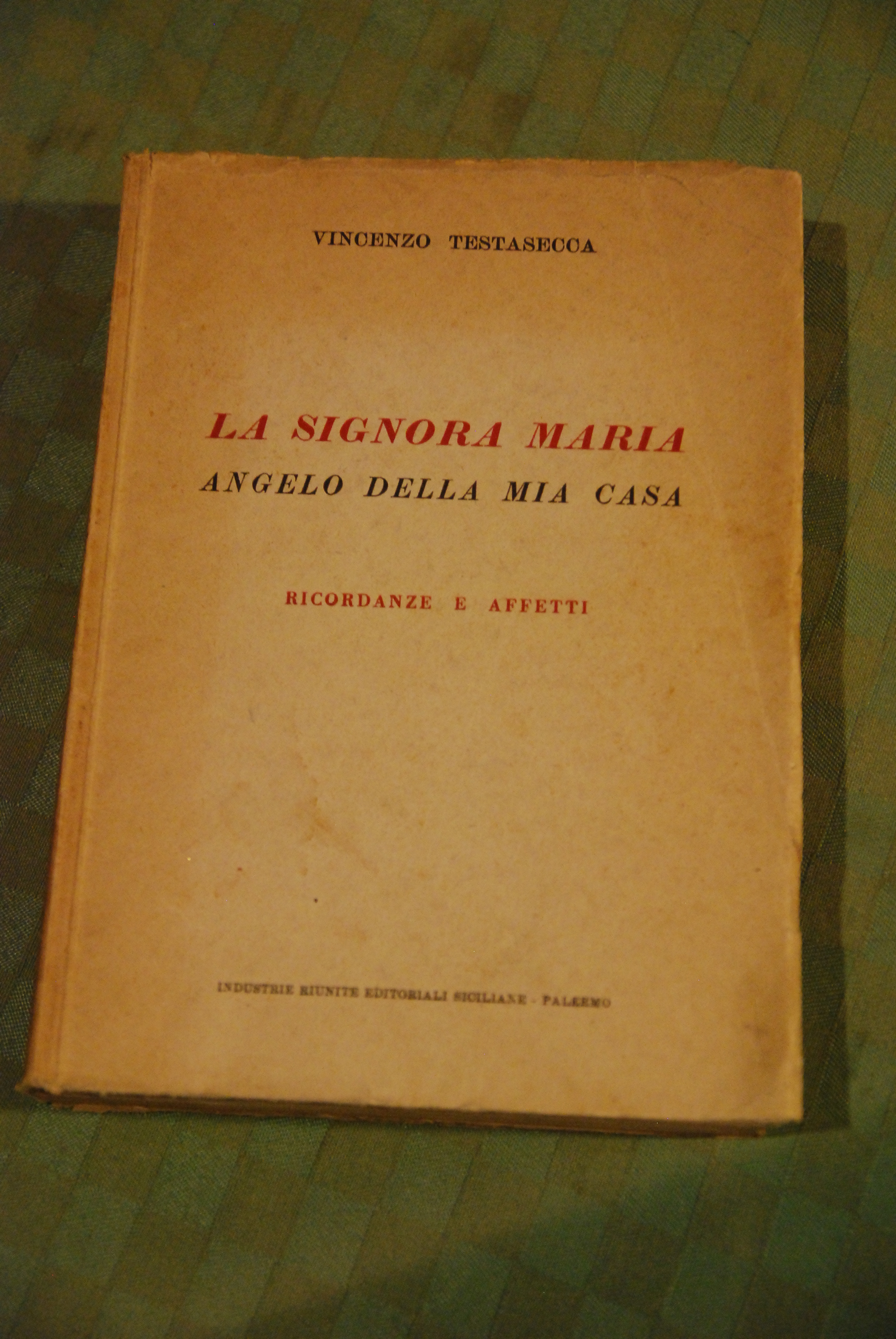 LA SIGNORA MARIA angelo della mia casa COME NUOVO