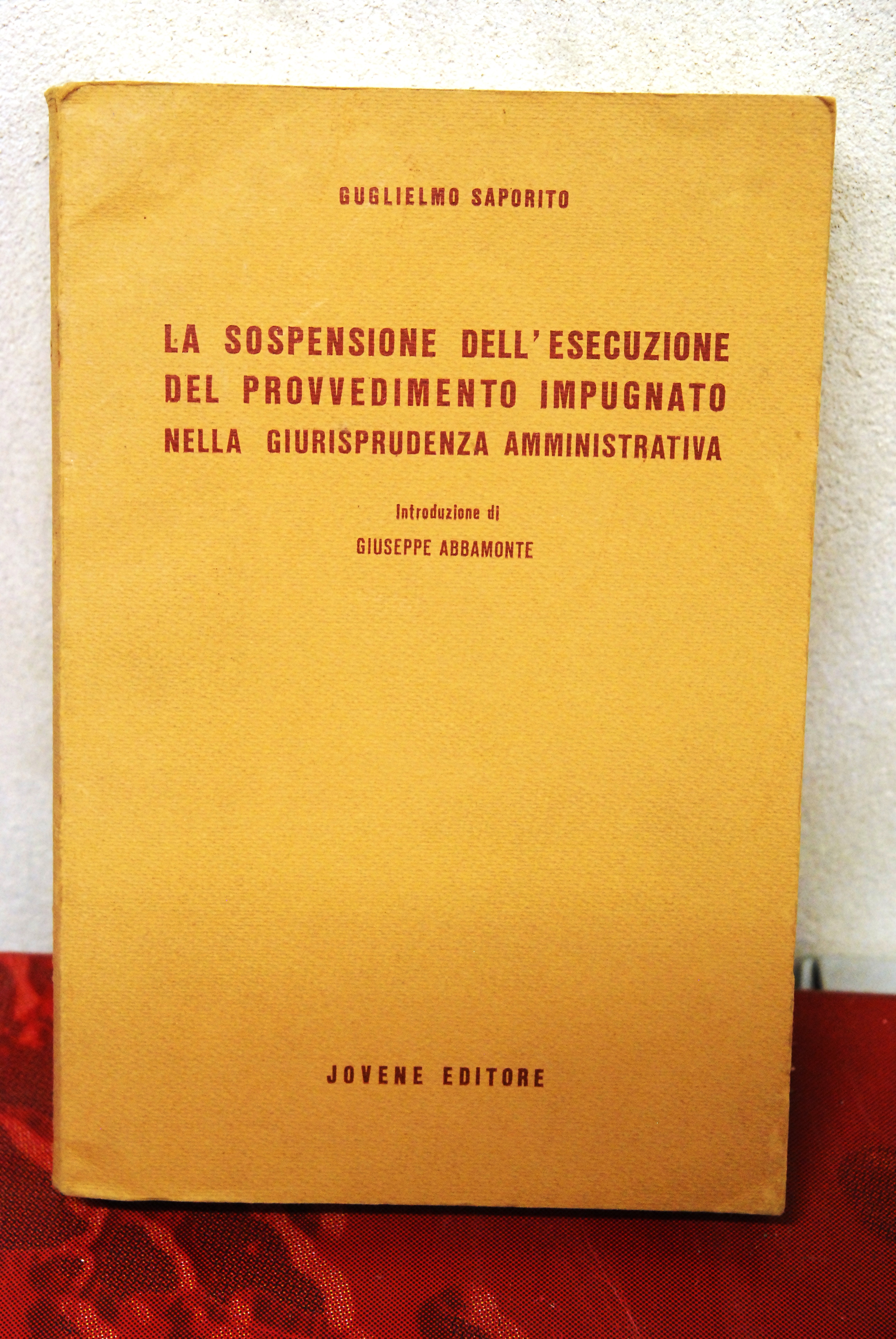 la sospensione dell'esecuzione del provvedimento impugnato nella giurisprudenza amministrativa NUOVO