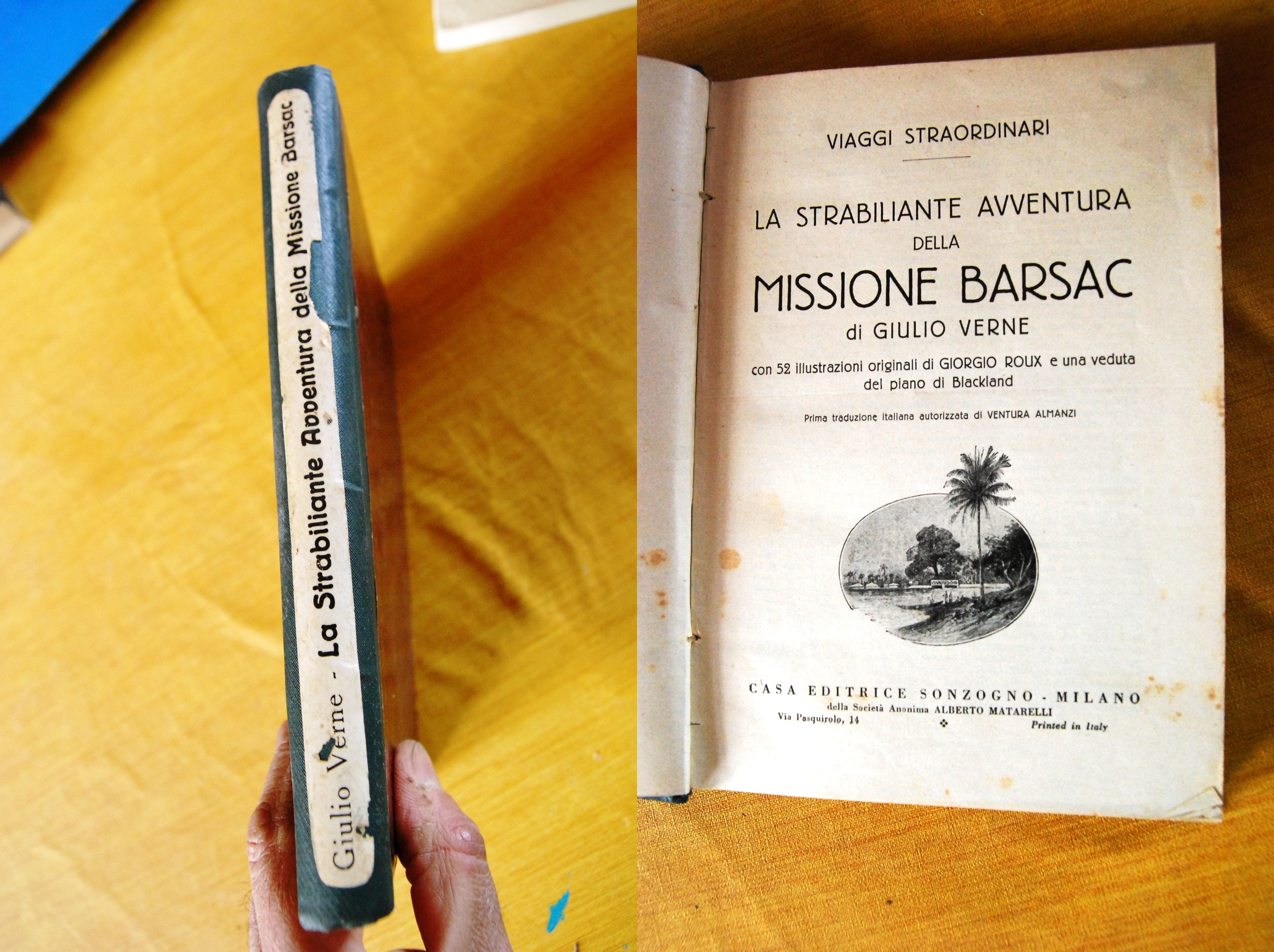 la strabiliante avventura della missione barsac 52 ill. giorgio roux …