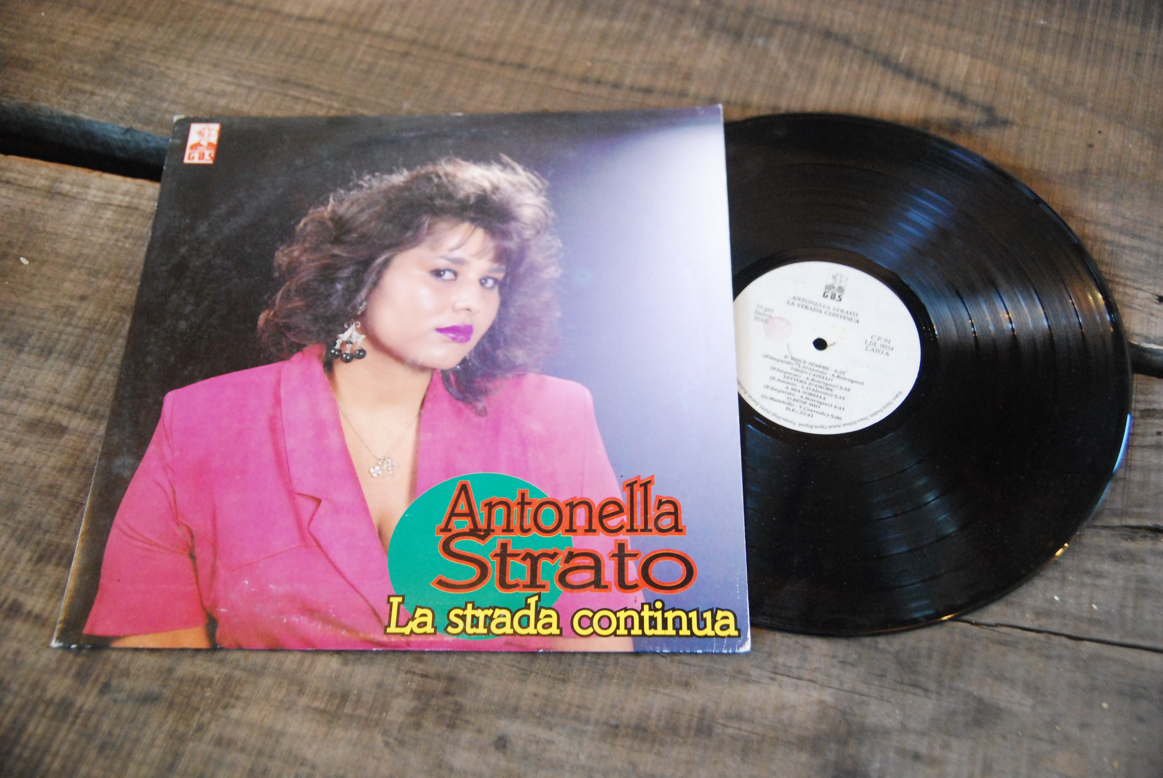 la strada continua disco lp 33 giri nuovo