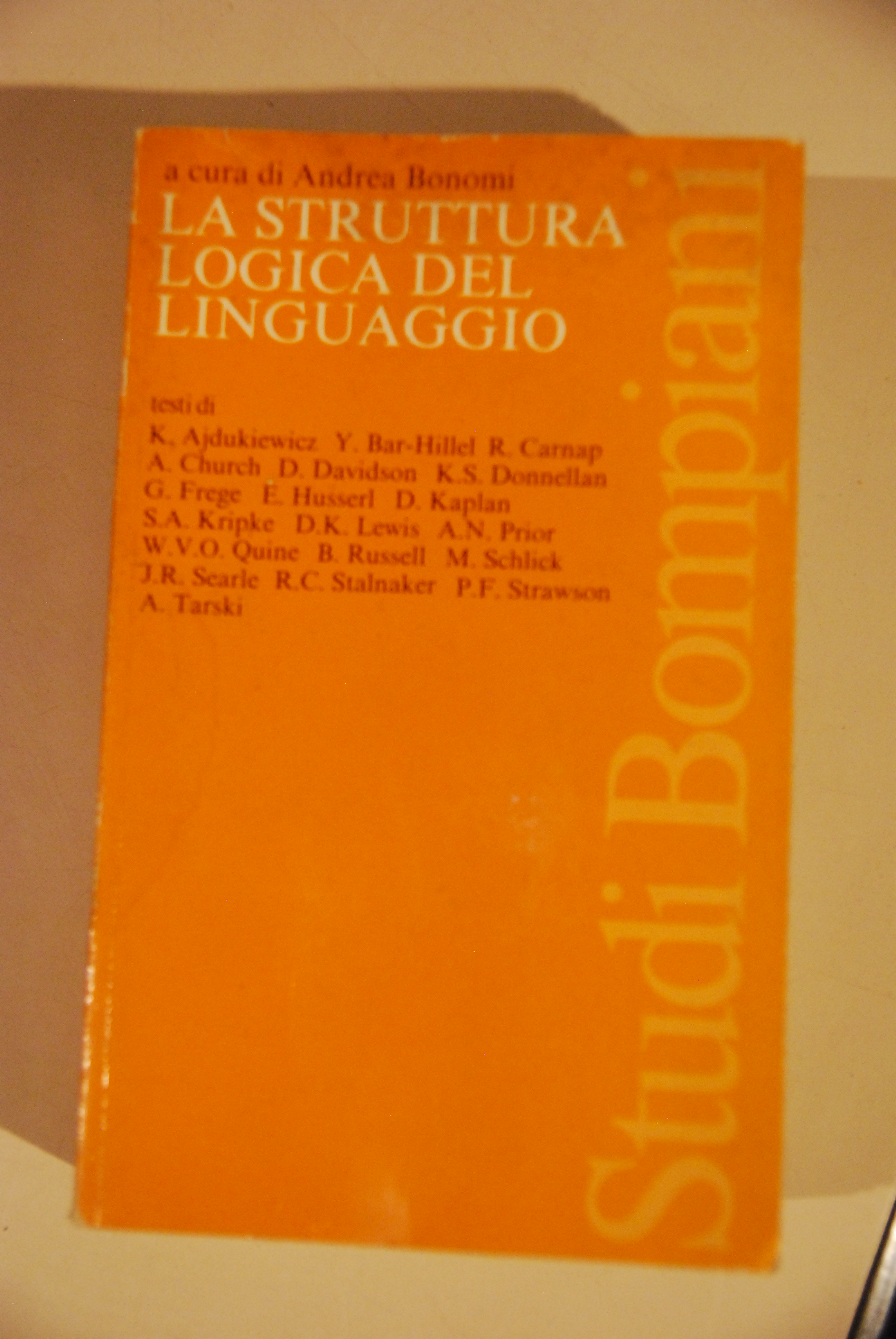 la struttura logica del linguaggio