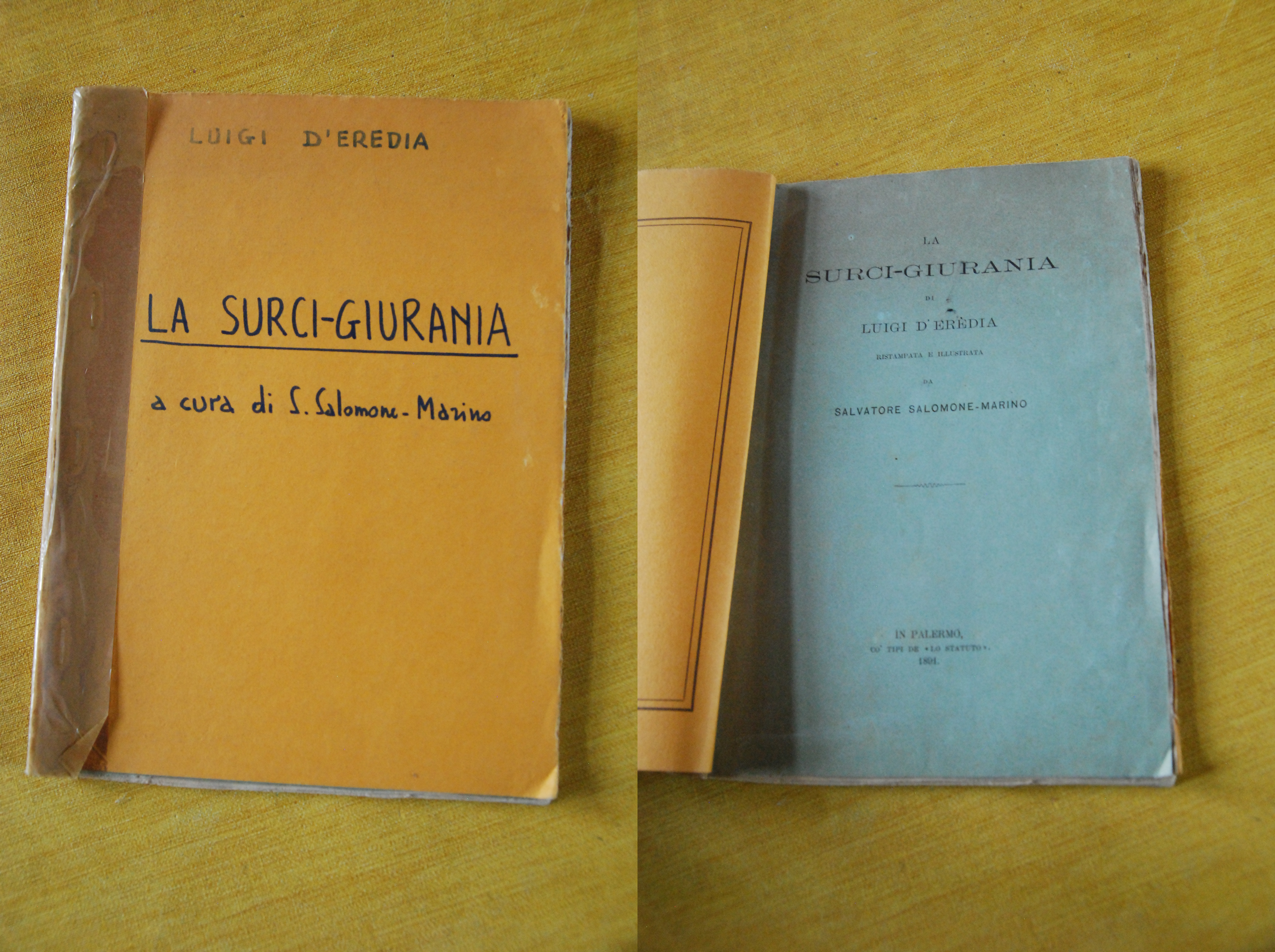 la surci giurania di luigi d'eredia