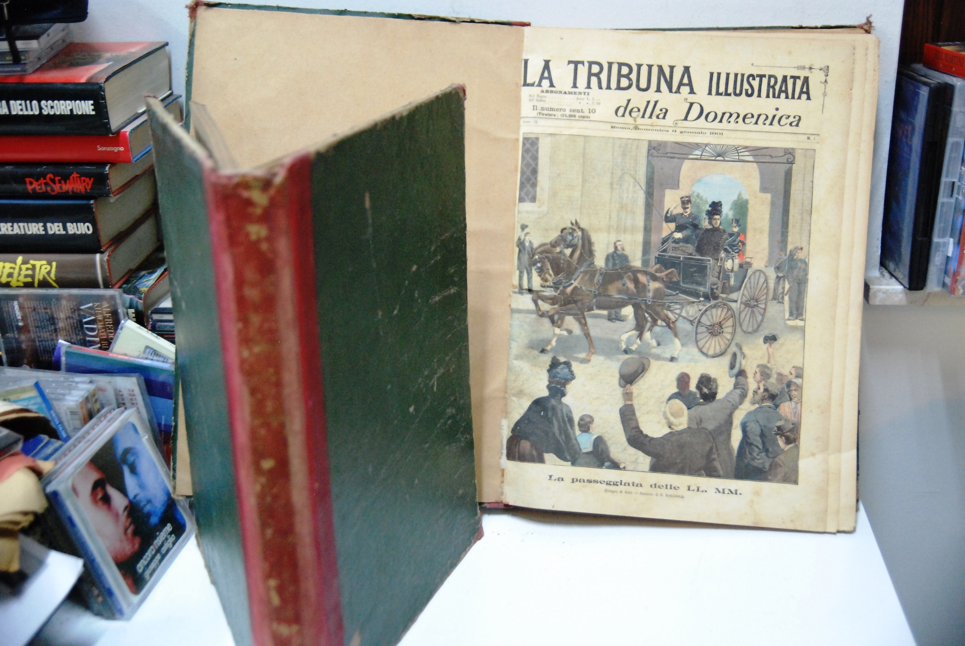 La tribuna illustrata della domenica annata 1903 (discrete cdz.)